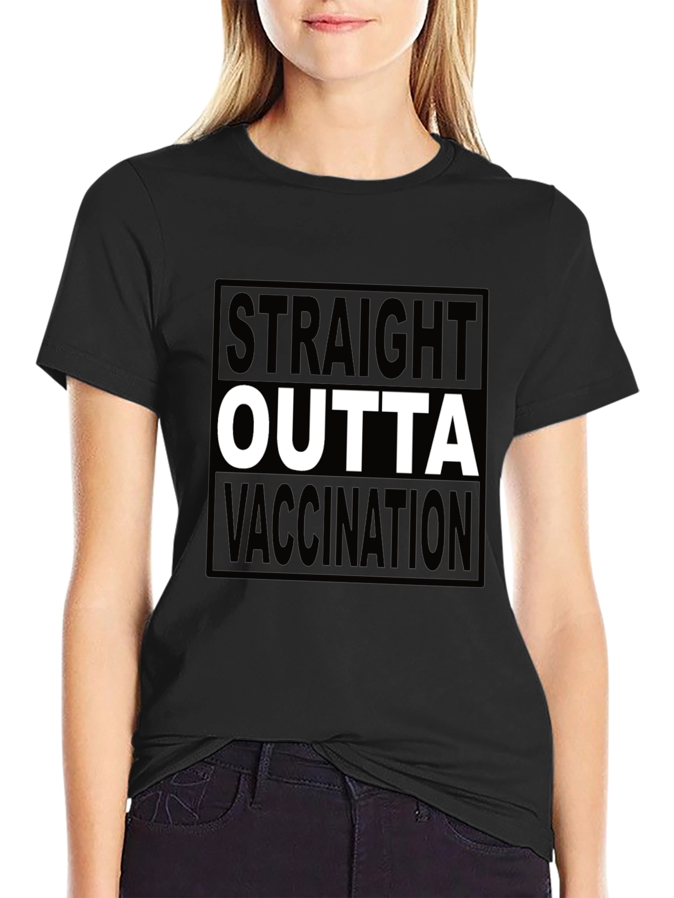 Straight Outta Vaccination T-Shirt