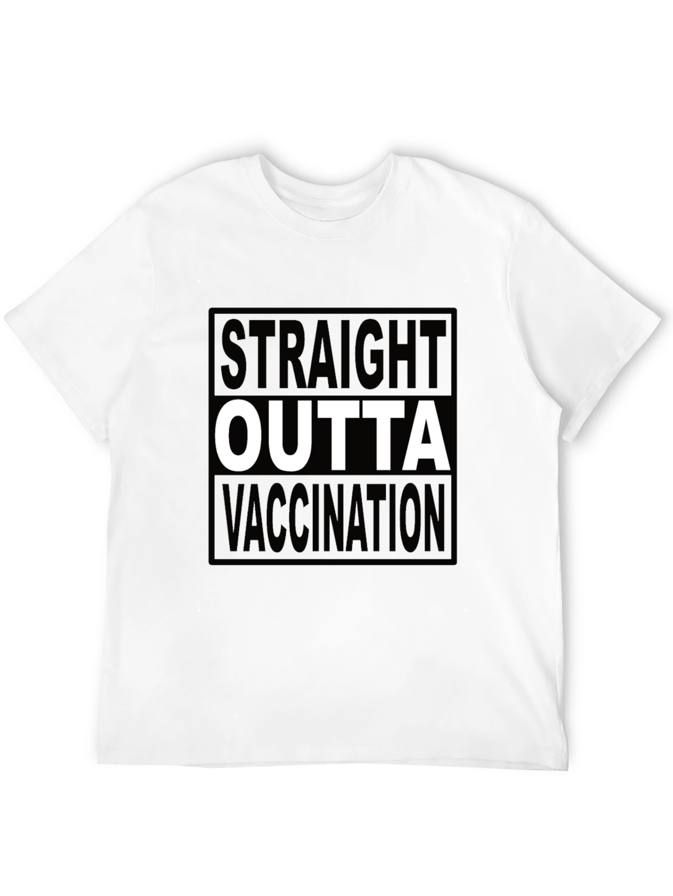 Straight Outta Vaccination T-Shirt