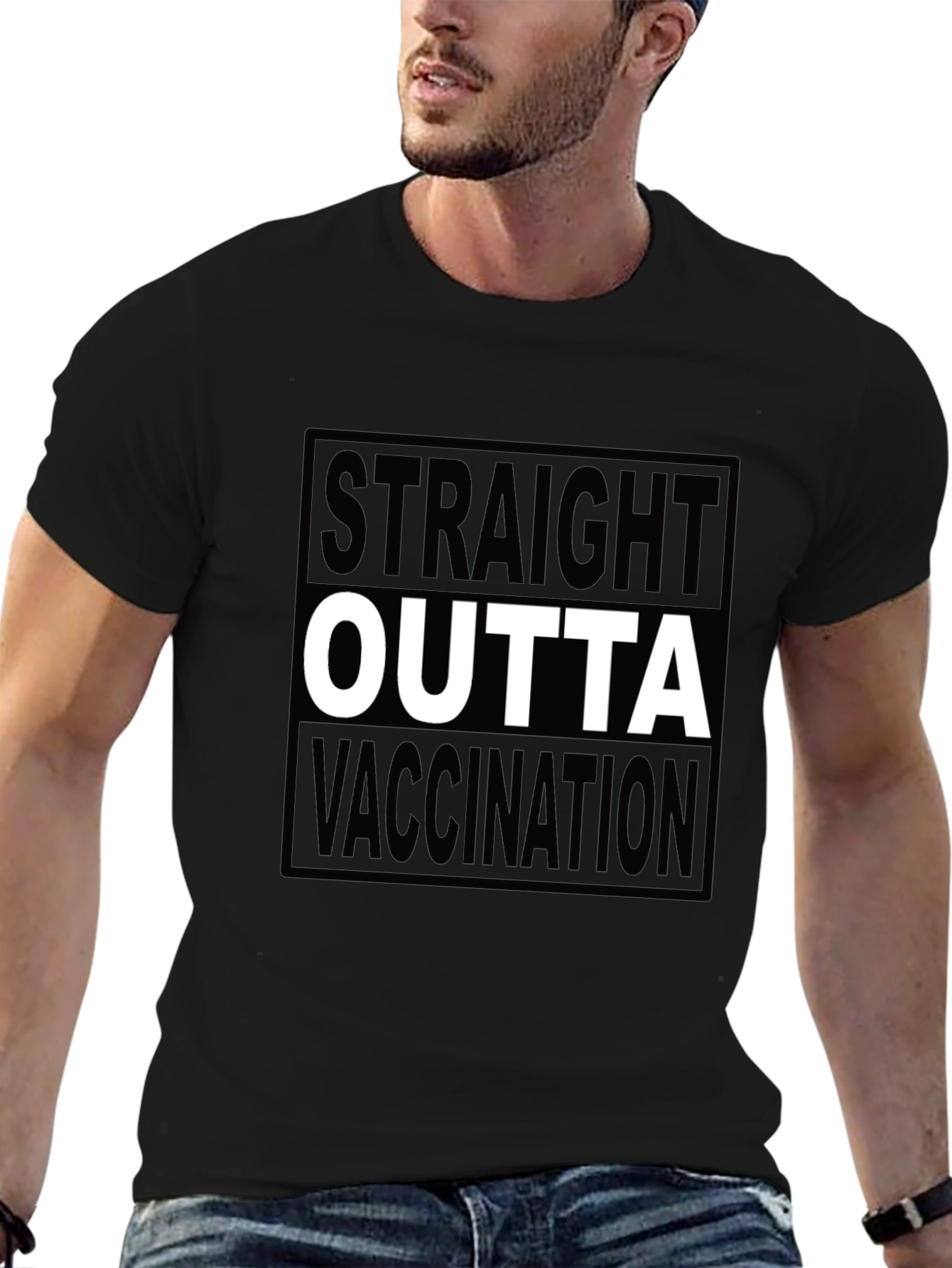 Straight Outta Vaccination T-Shirt