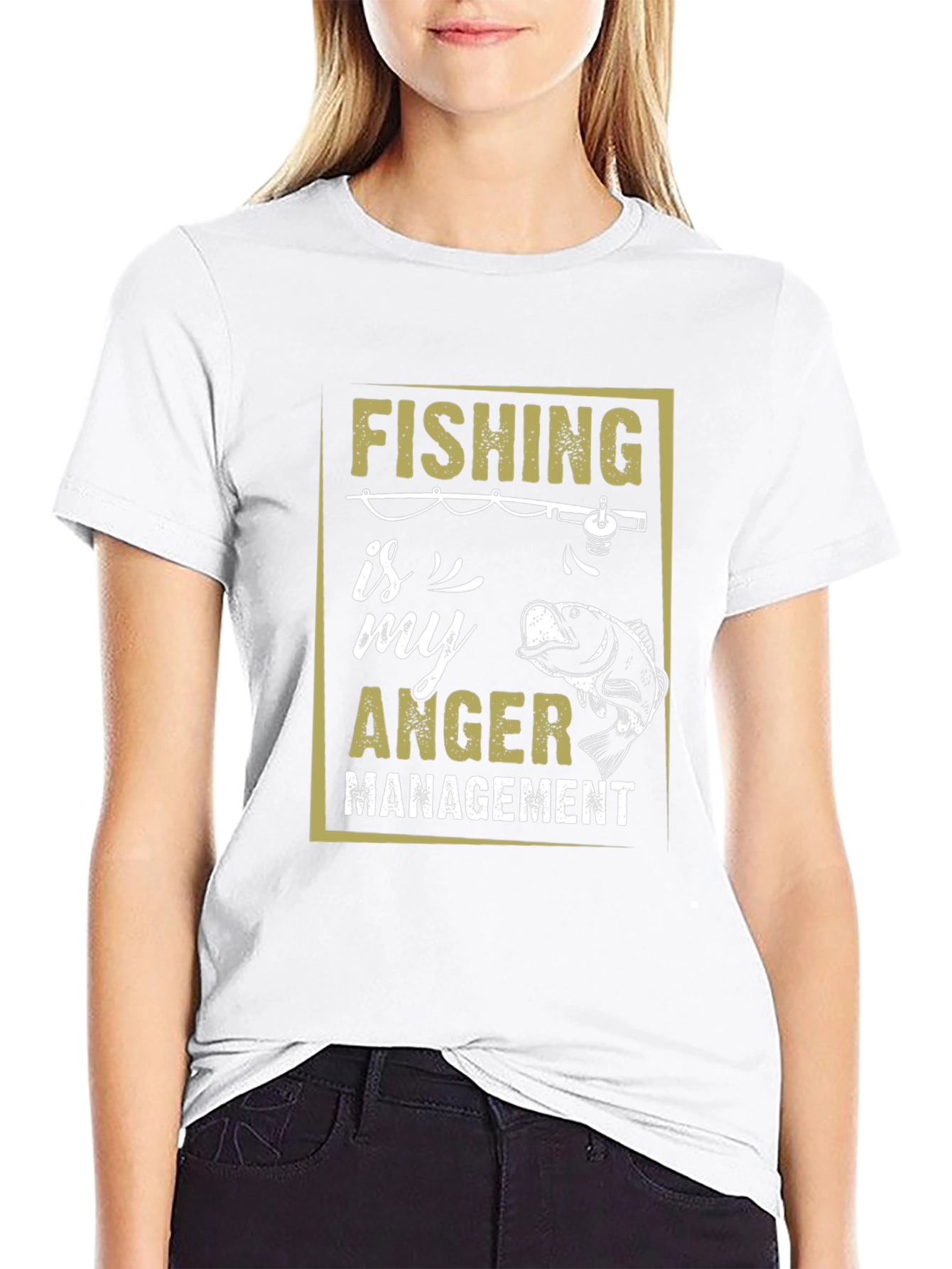 Fishing is My Anger Management T-Shirt