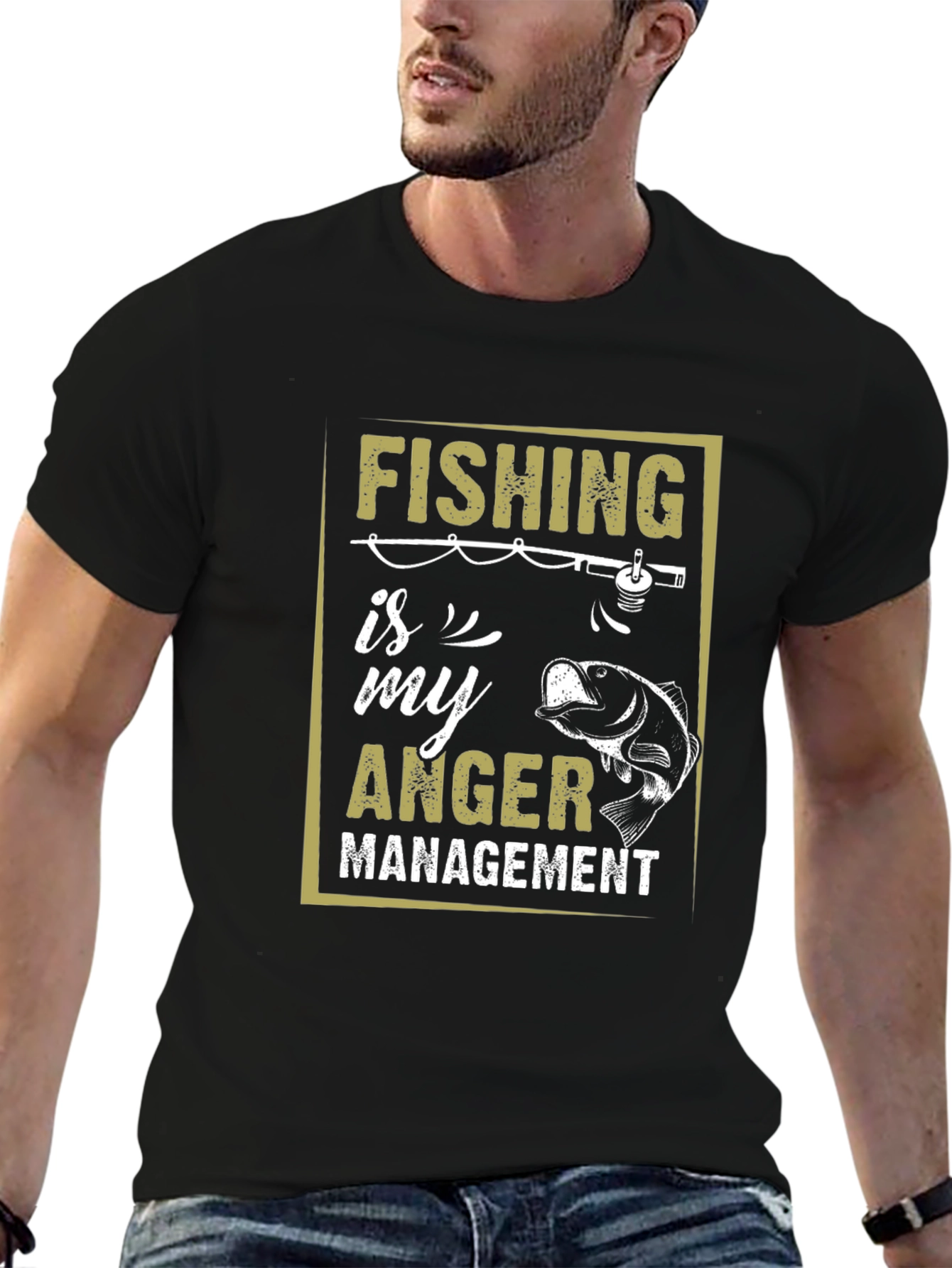 Fishing is My Anger Management T-Shirt