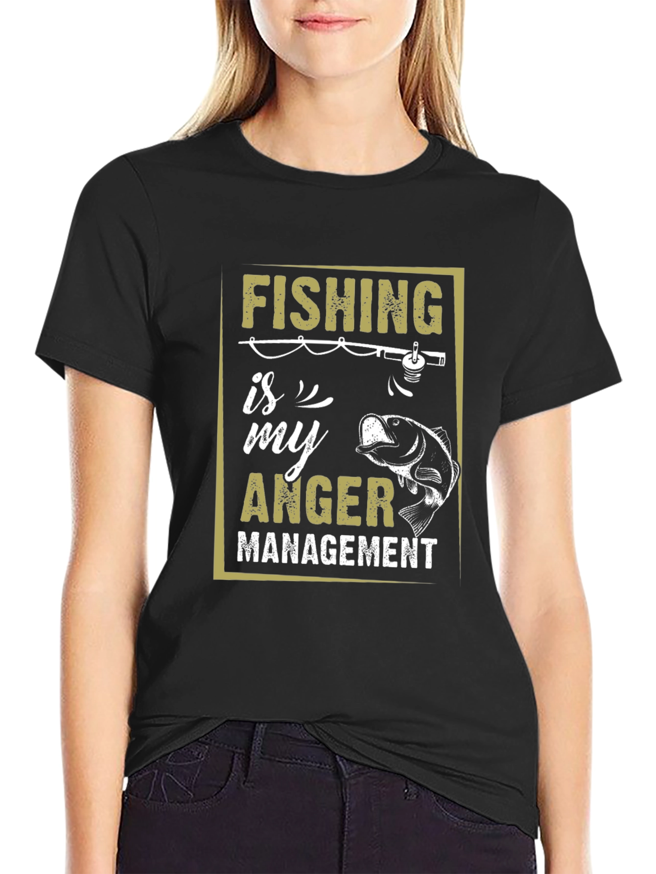 Fishing is My Anger Management T-Shirt