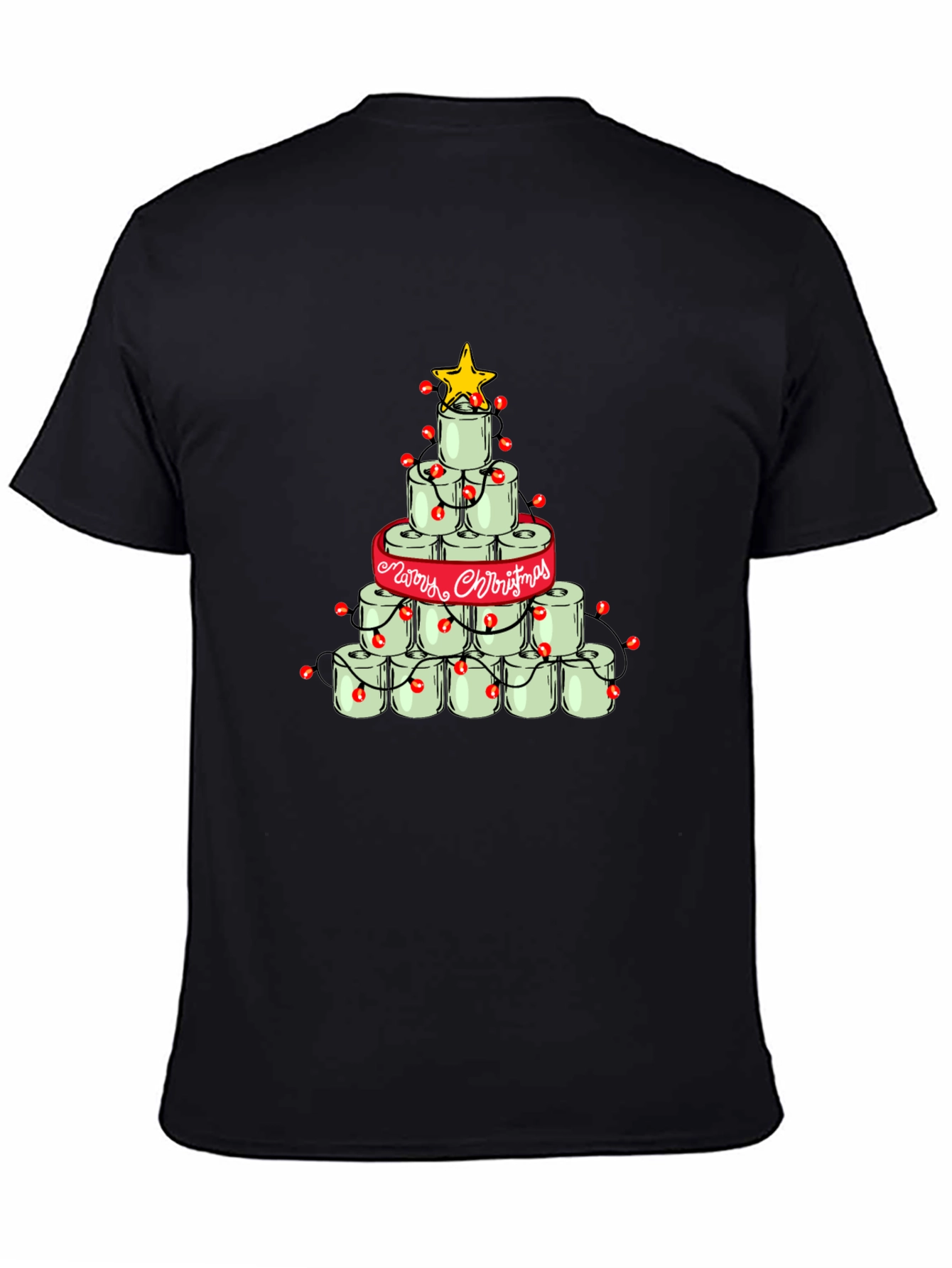 Toilet Paper Christmas Tree T-Shirt