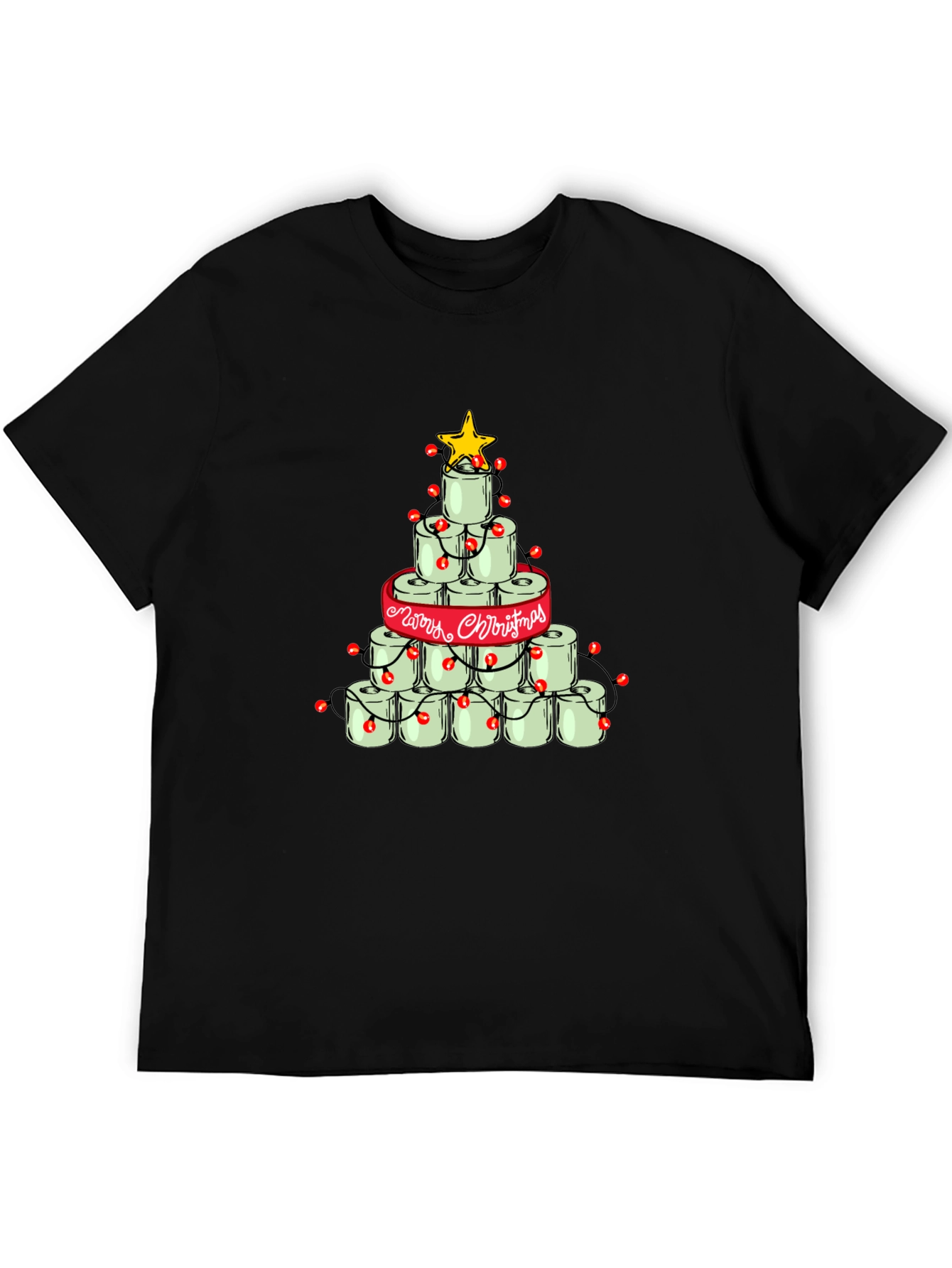 Toilet Paper Christmas Tree T-Shirt