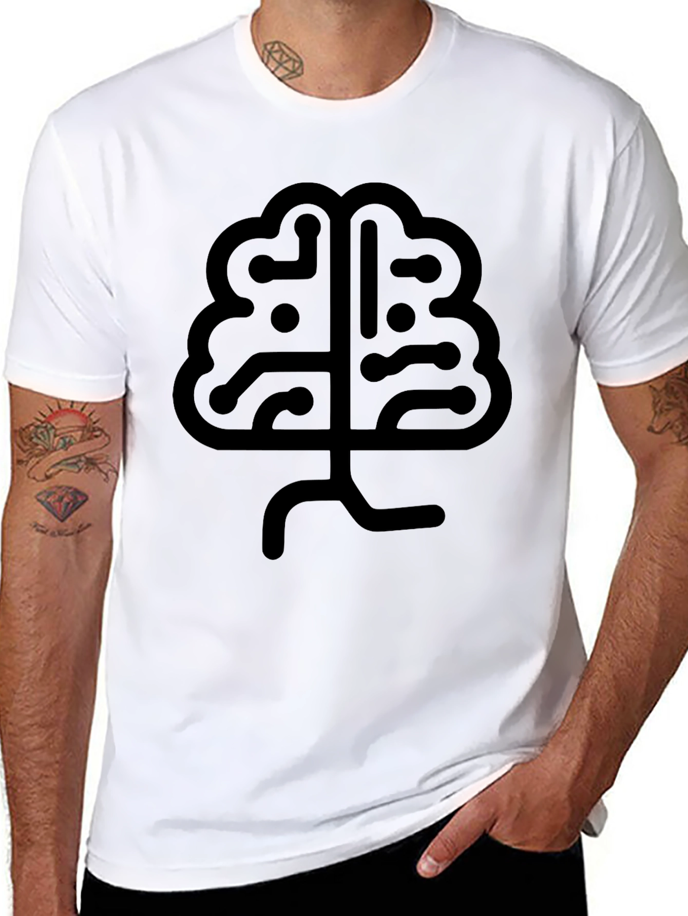 Tech Mind T-Shirt - Black