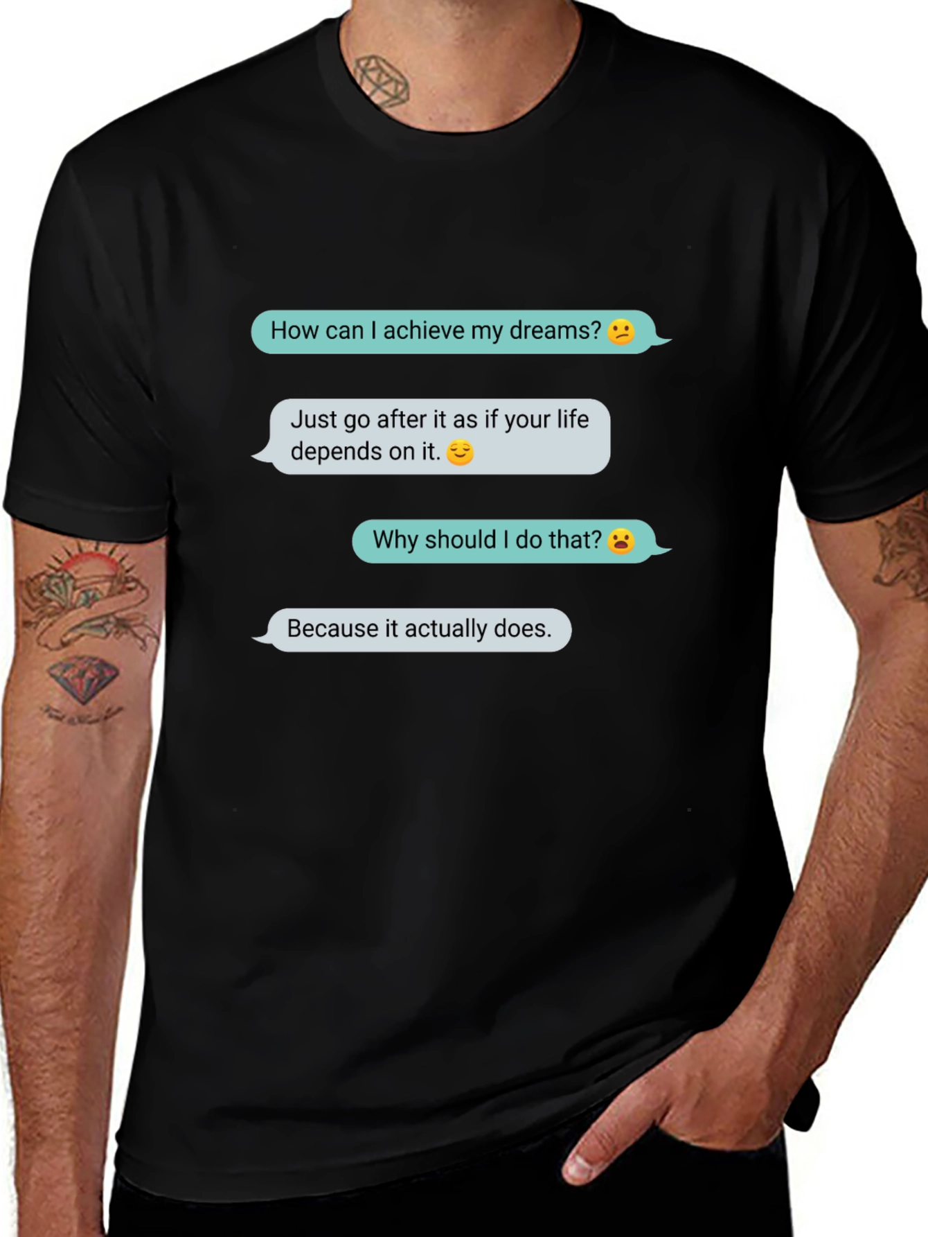 Achieve Your Dreams Graphic T-Shirt