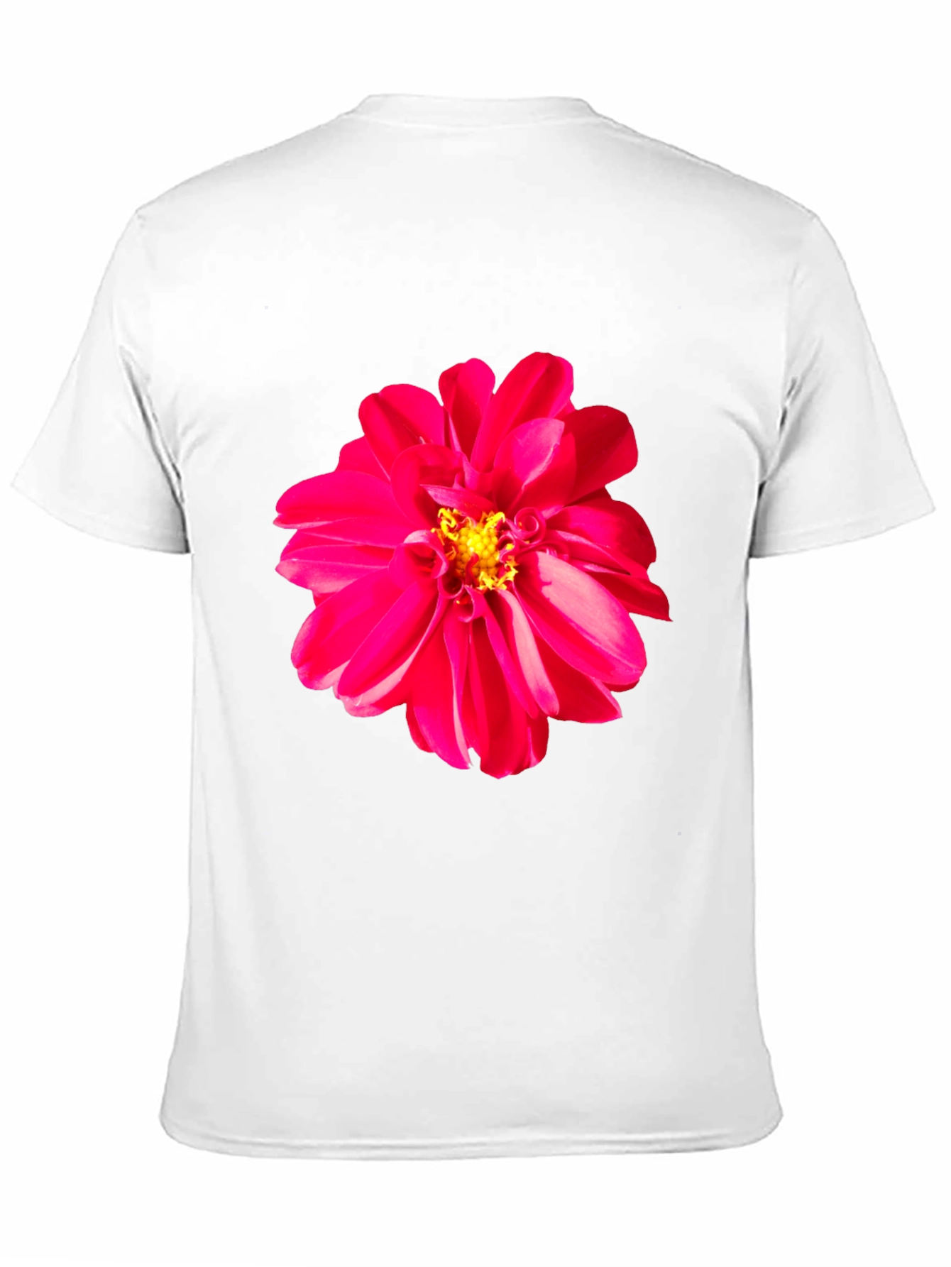 Bold Floral Graphic Tee - Vivid Flower Design