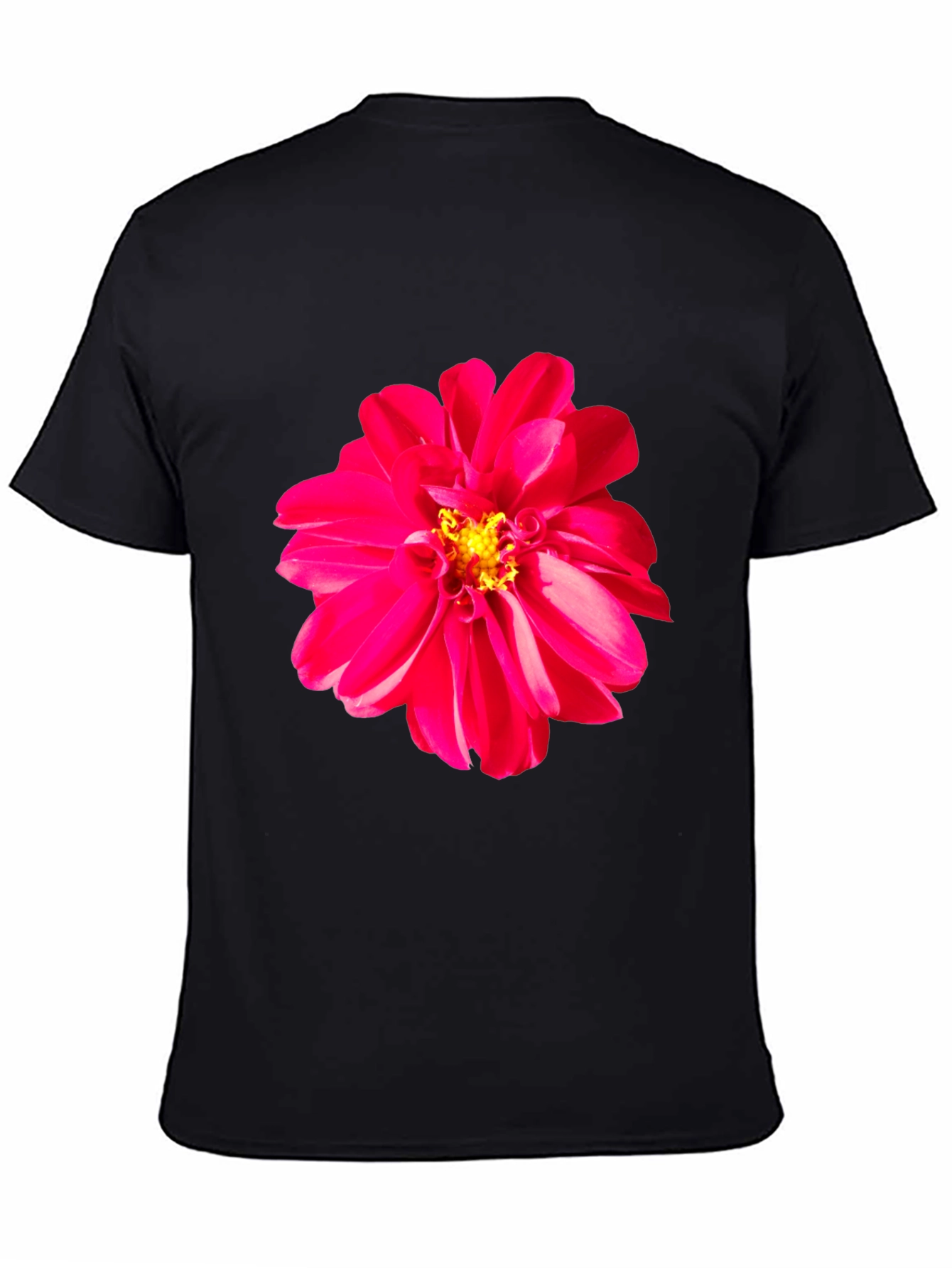 Bold Floral Graphic Tee - Vivid Flower Design