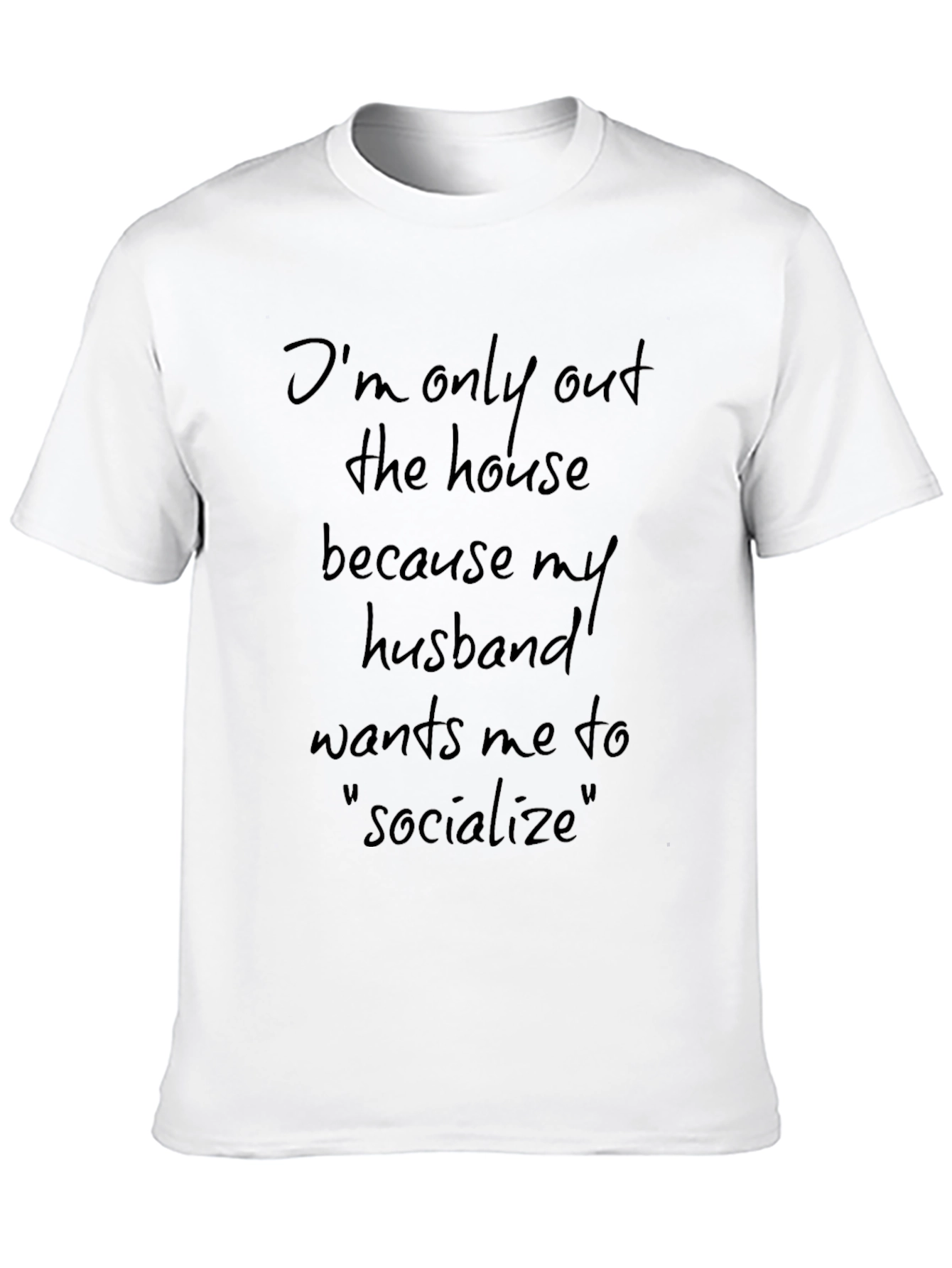 Socially Reluctant Tee - Im Only Out... T-Shirt