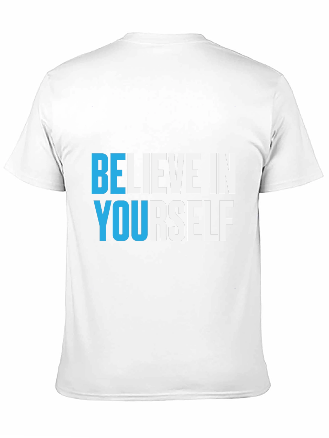 Believe In Yourself Black T-Shirt