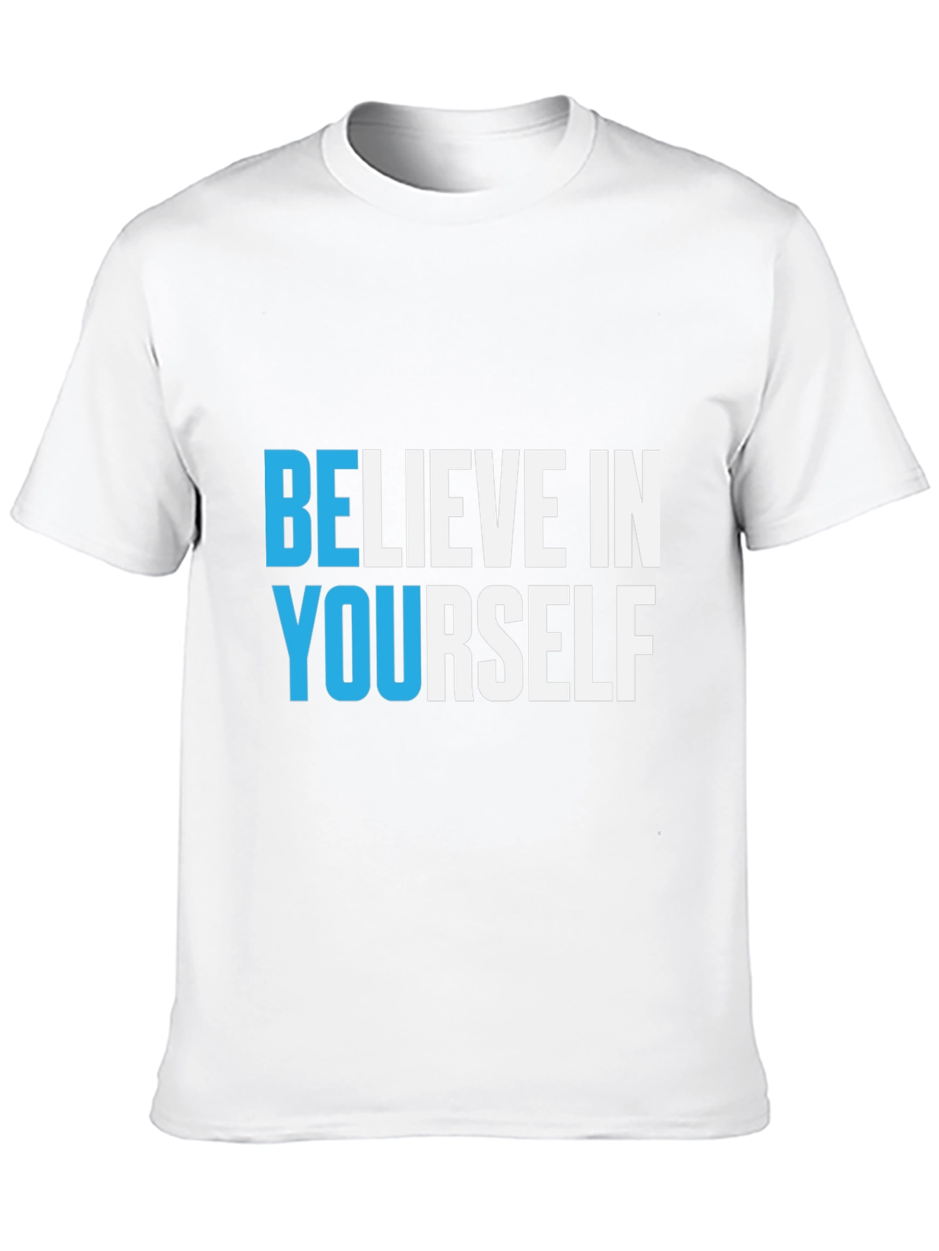 Believe In Yourself Black T-Shirt