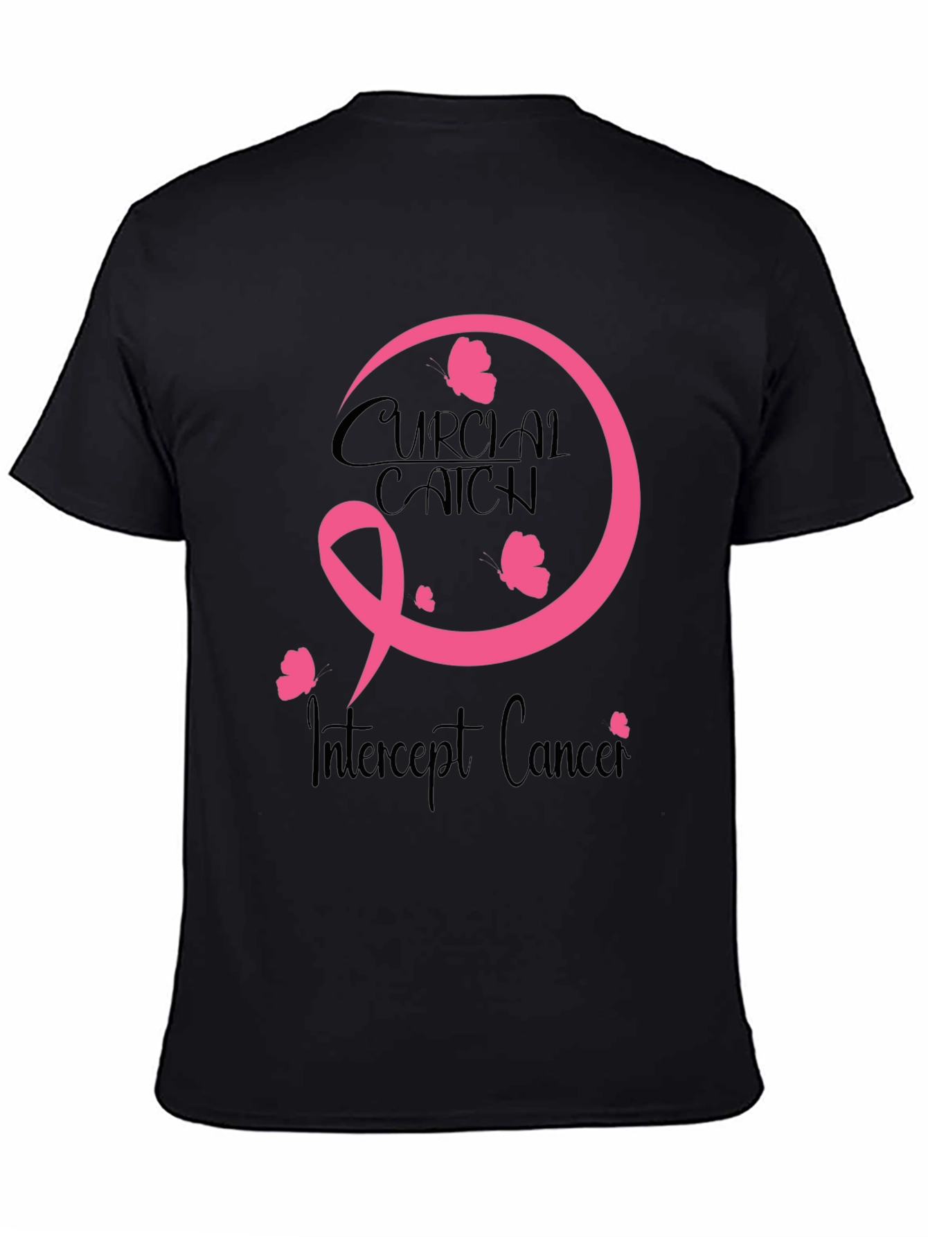 Crucial Catch Intercept Cancer Awareness T-Shirt