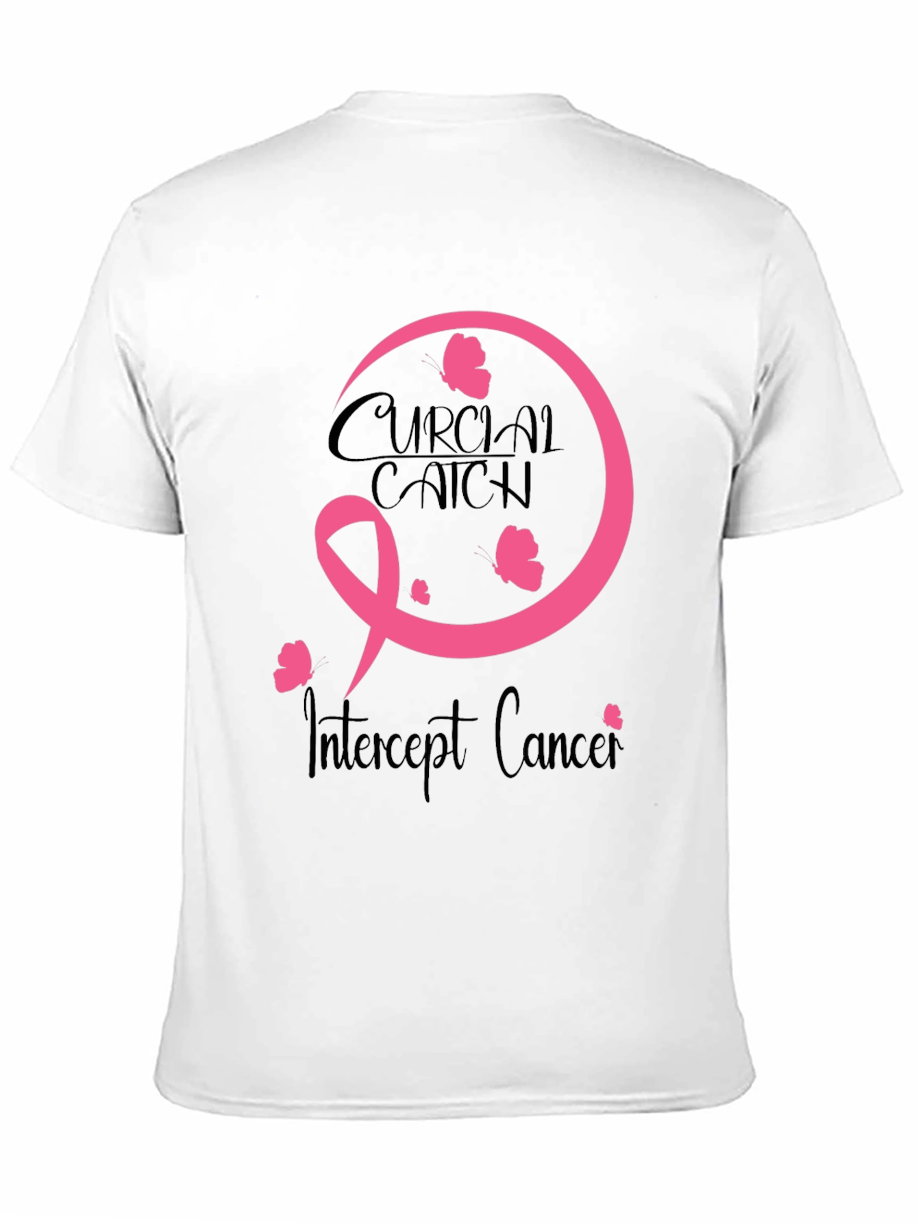 Crucial Catch Intercept Cancer Awareness T-Shirt