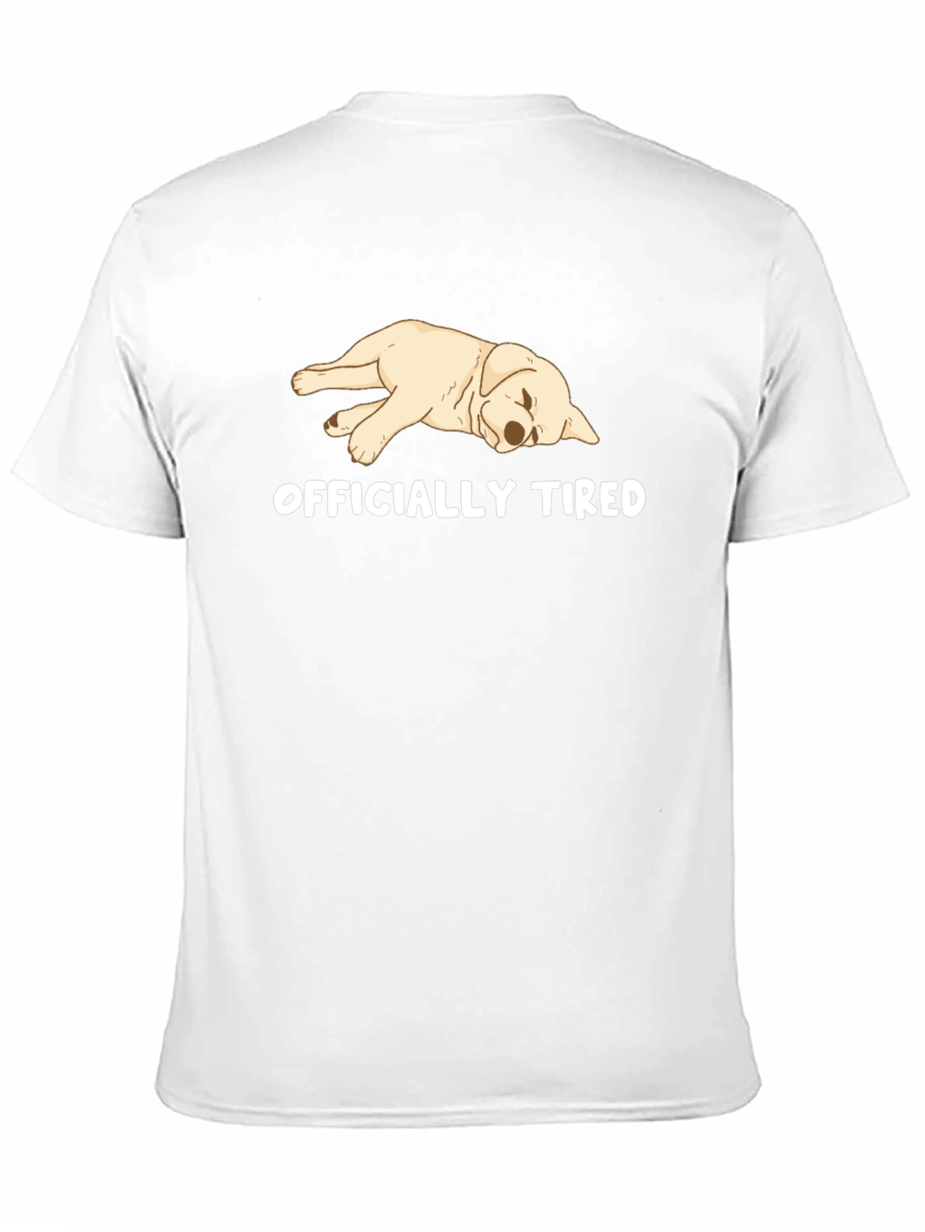 Officially Tired Puppy Dog T-Shirt