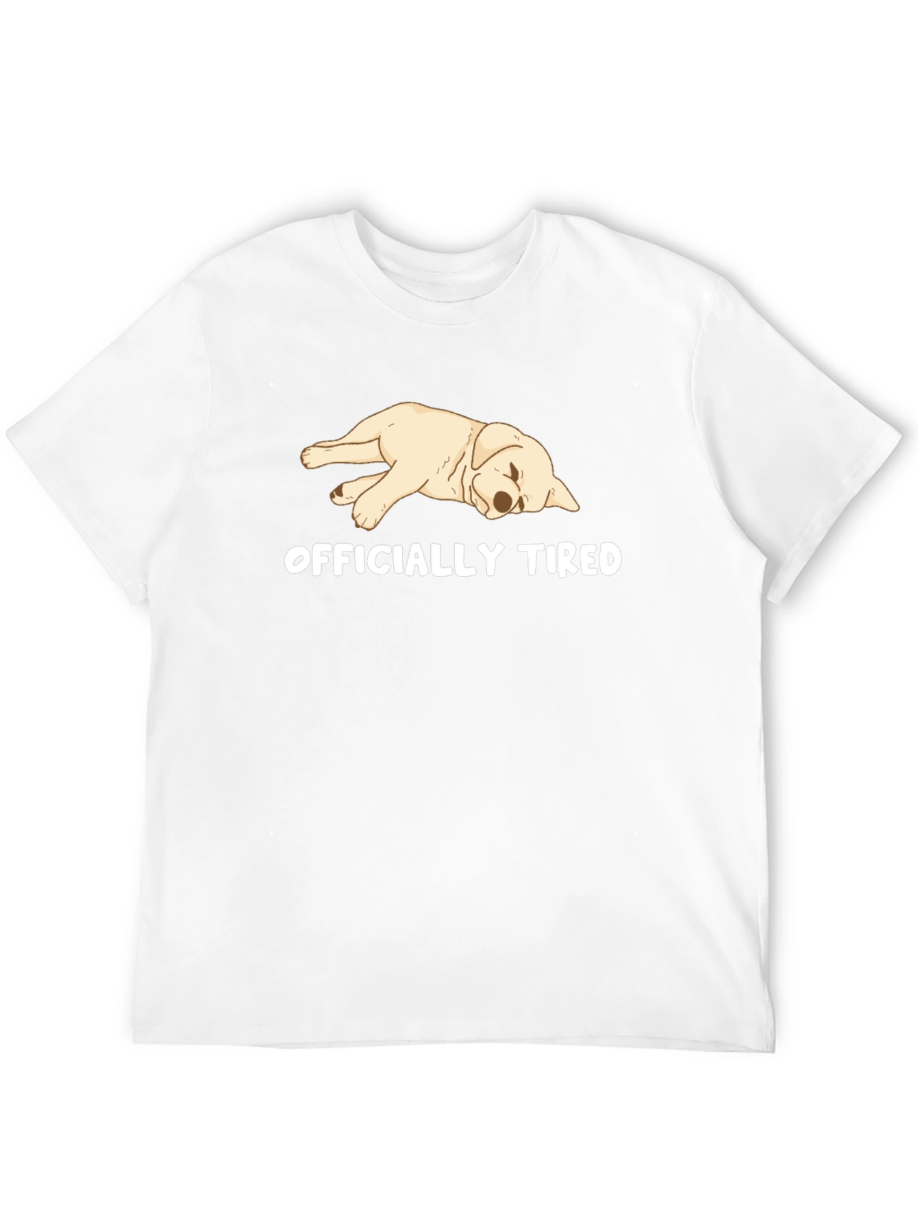 Officially Tired Puppy Dog T-Shirt