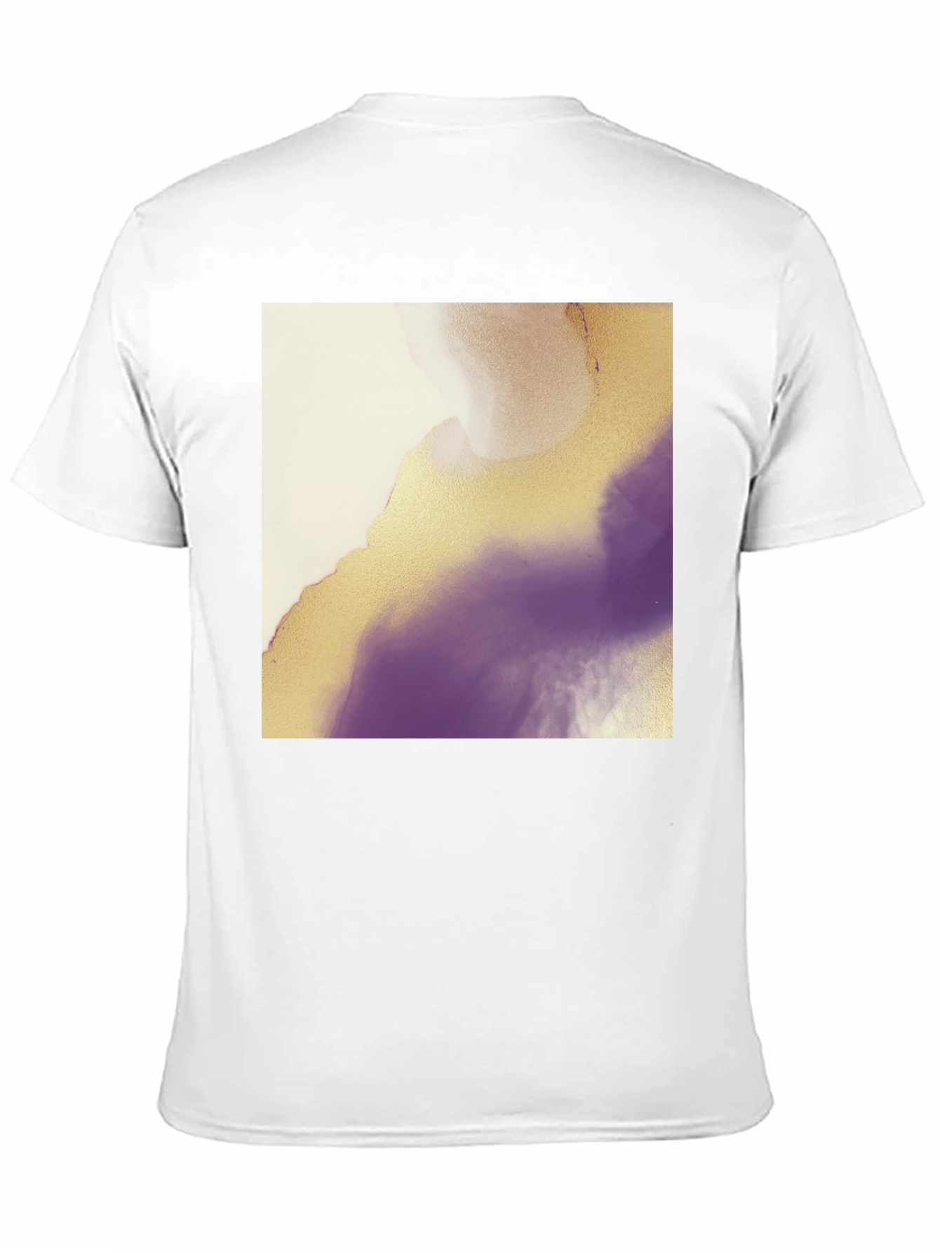 Abstract Art Graphic Tee - Black