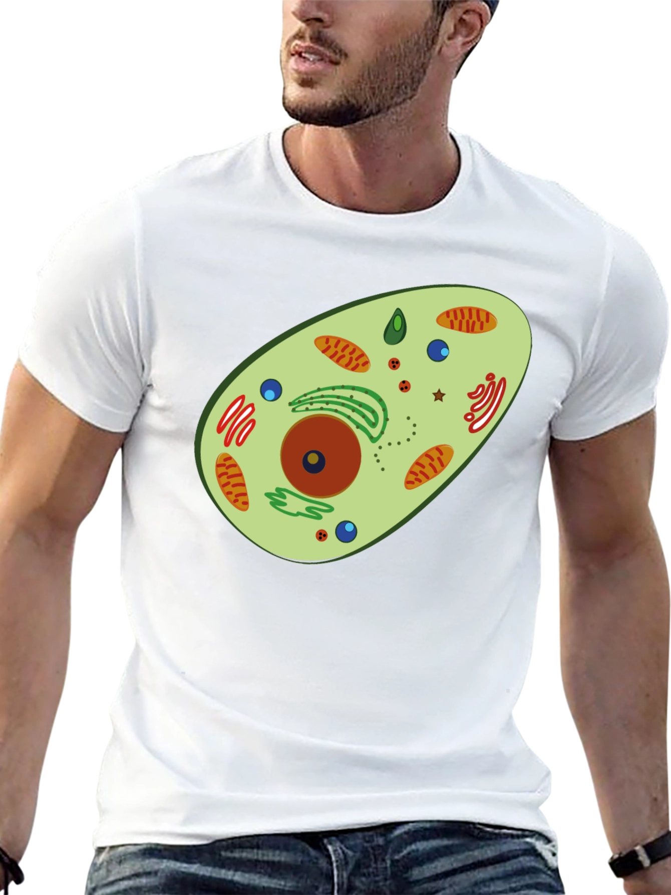 Plant Cell Graphic T-Shirt - Science Tee