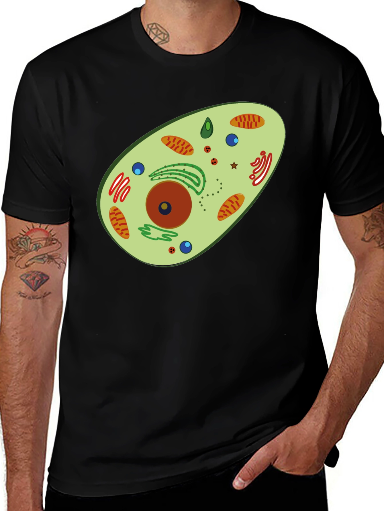 Plant Cell Graphic T-Shirt - Science Tee