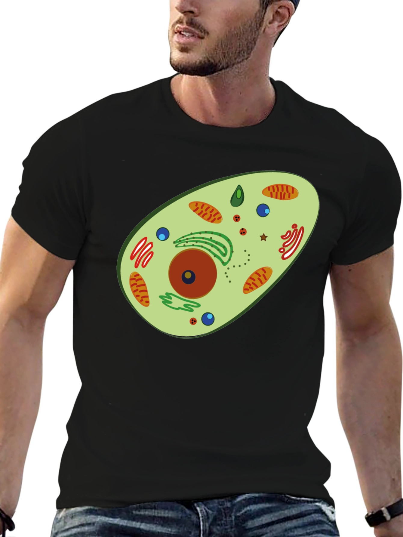 Plant Cell Graphic T-Shirt - Science Tee