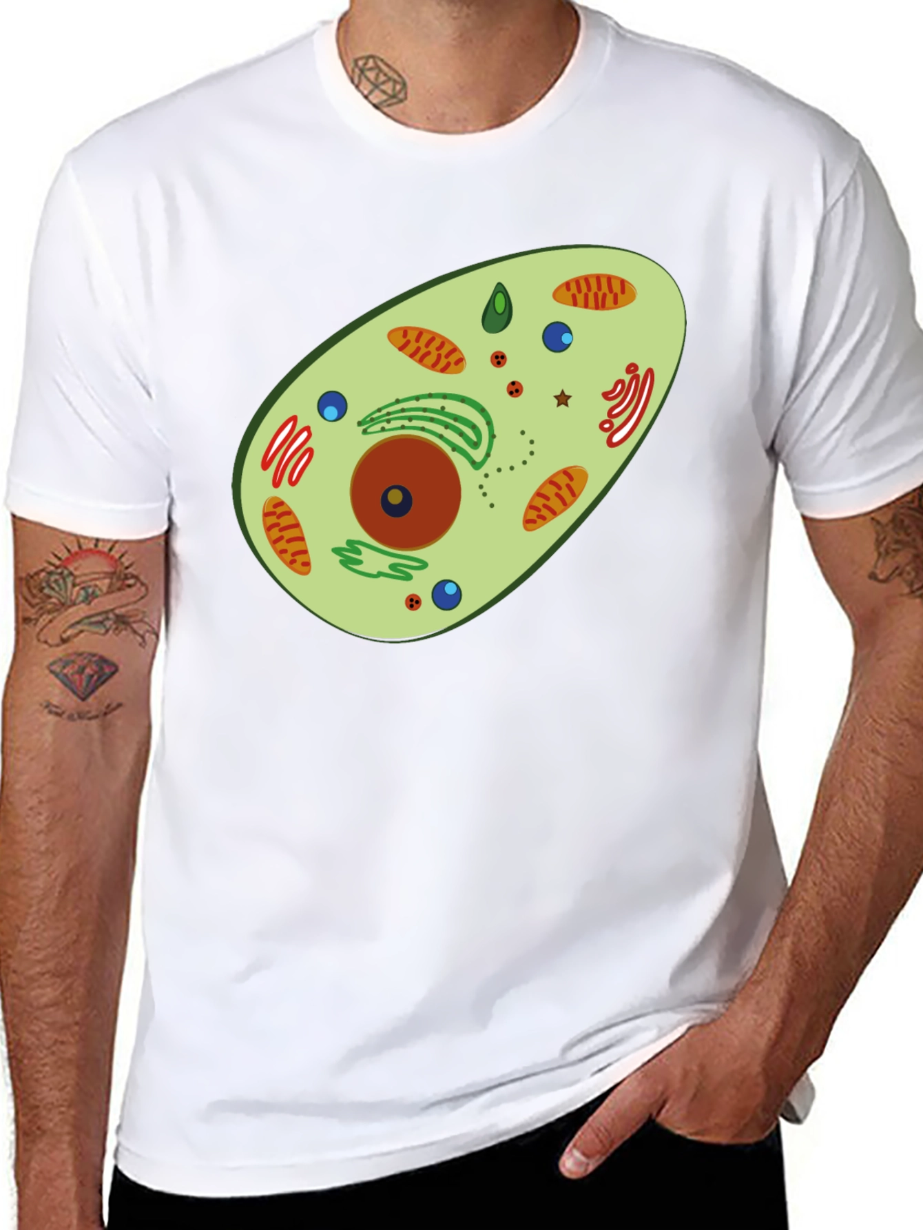 Plant Cell Graphic T-Shirt - Science Tee