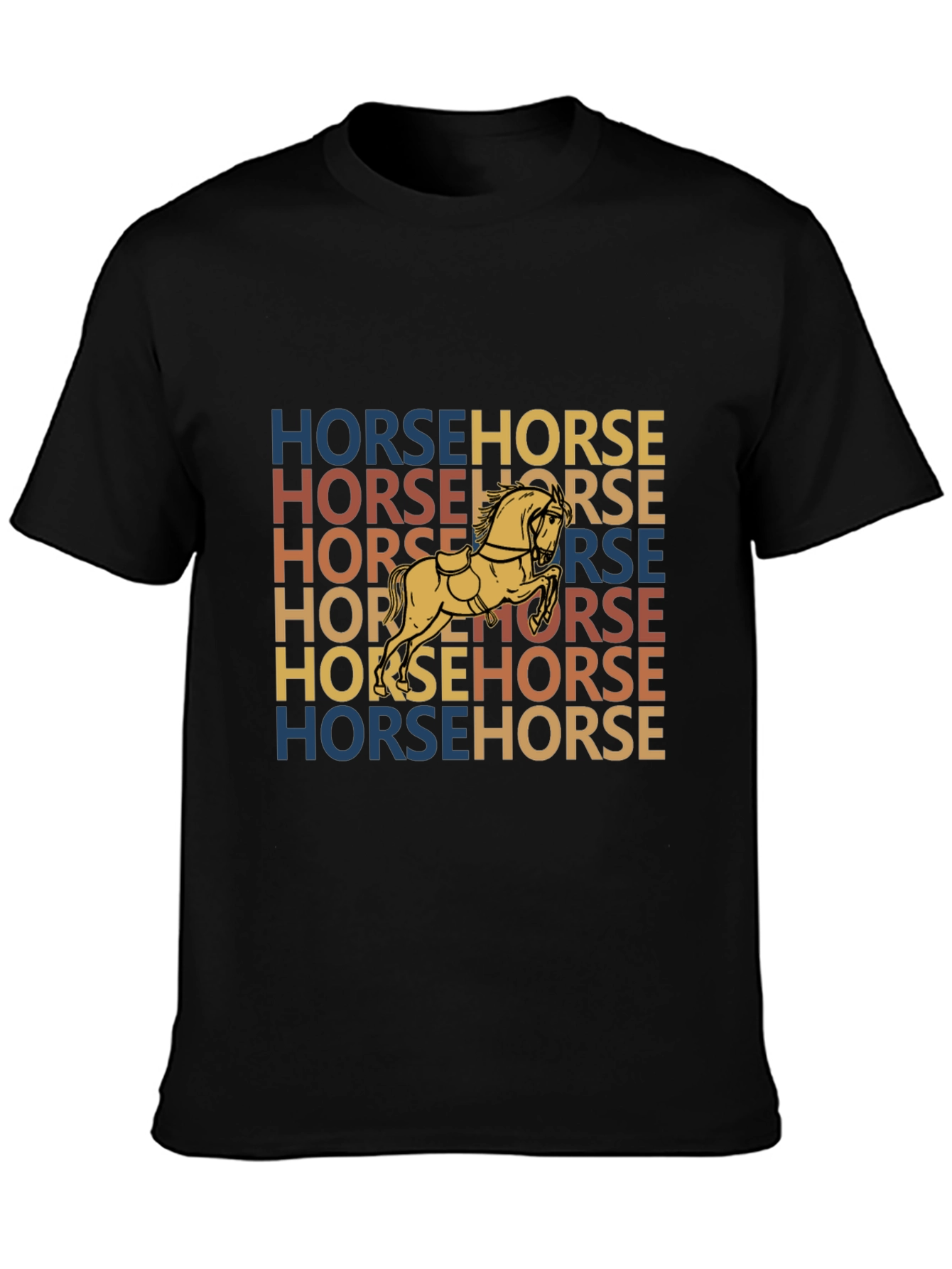 Retro Horse Graphic T-Shirt