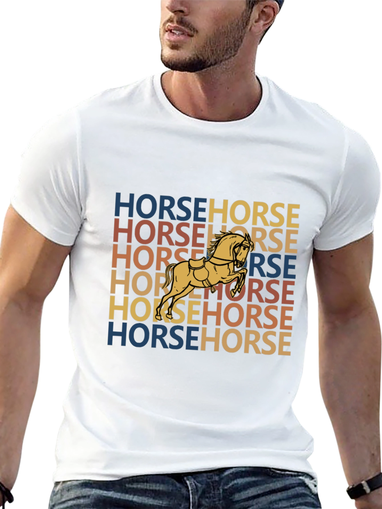 Retro Horse Graphic T-Shirt