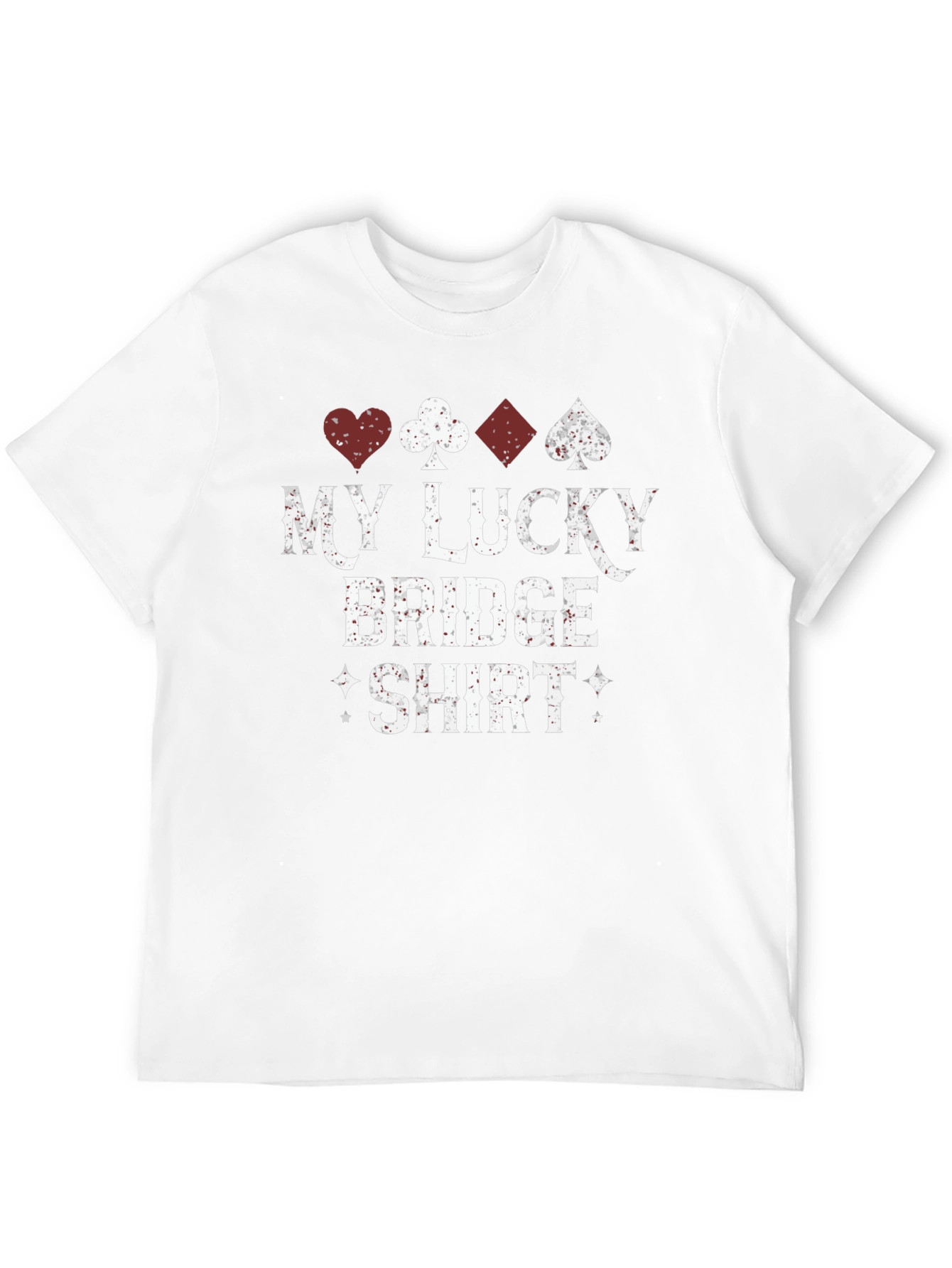 My Lucky Bridge Shirt - Card Suit Graphic Tee