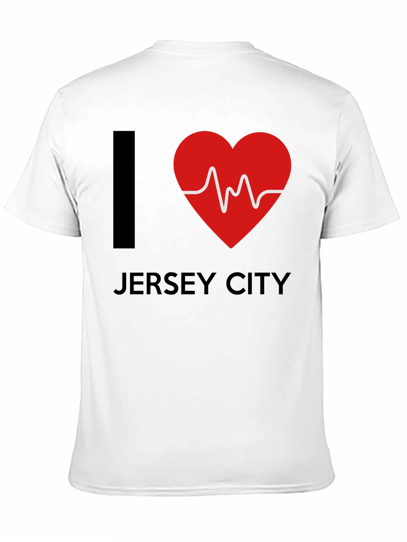 I Heart Jersey City T-Shirt - Black