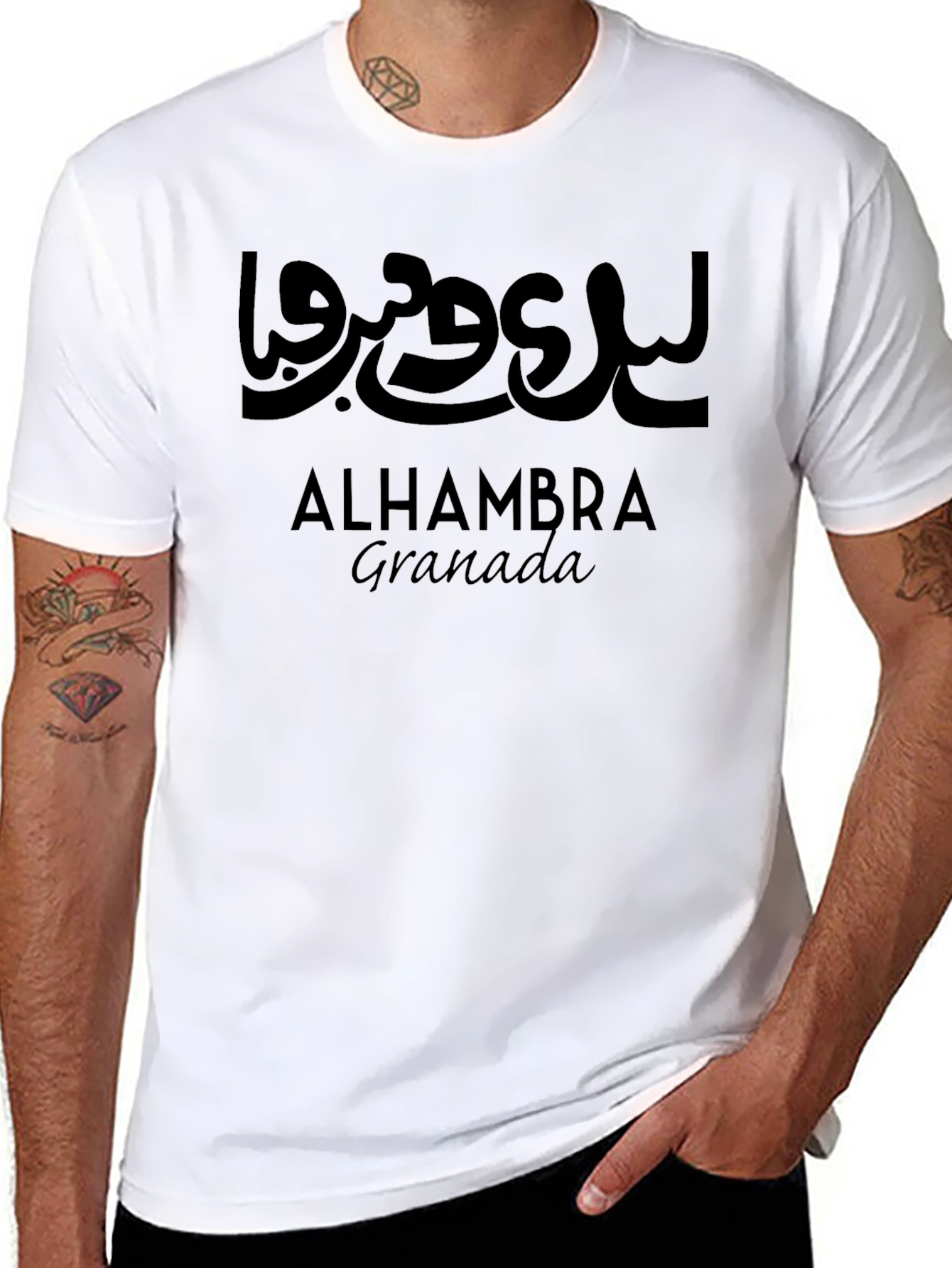 Alhambra Granada Graphic T-Shirt