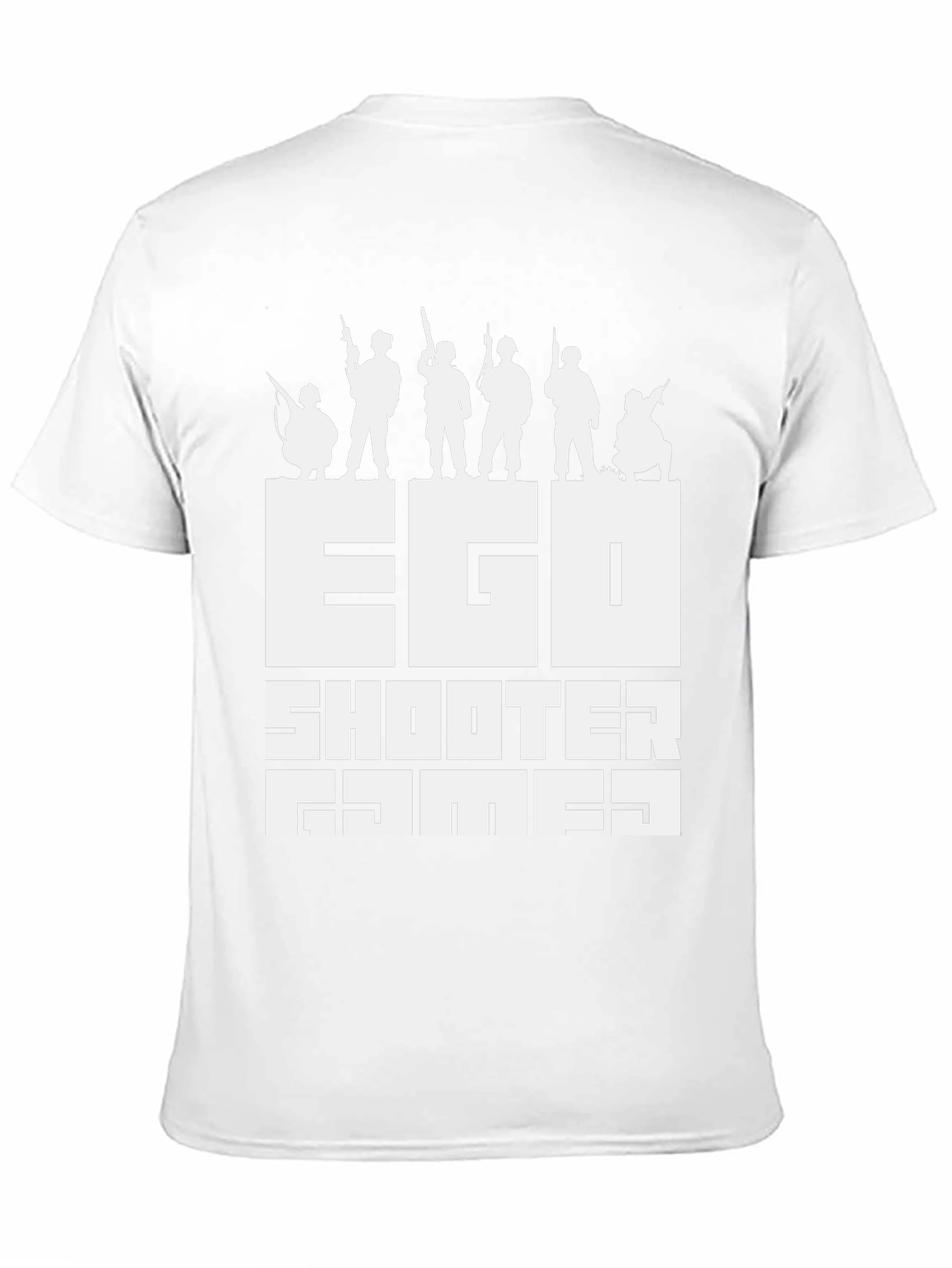 Ego Shooter Games Black Graphic T-Shirt