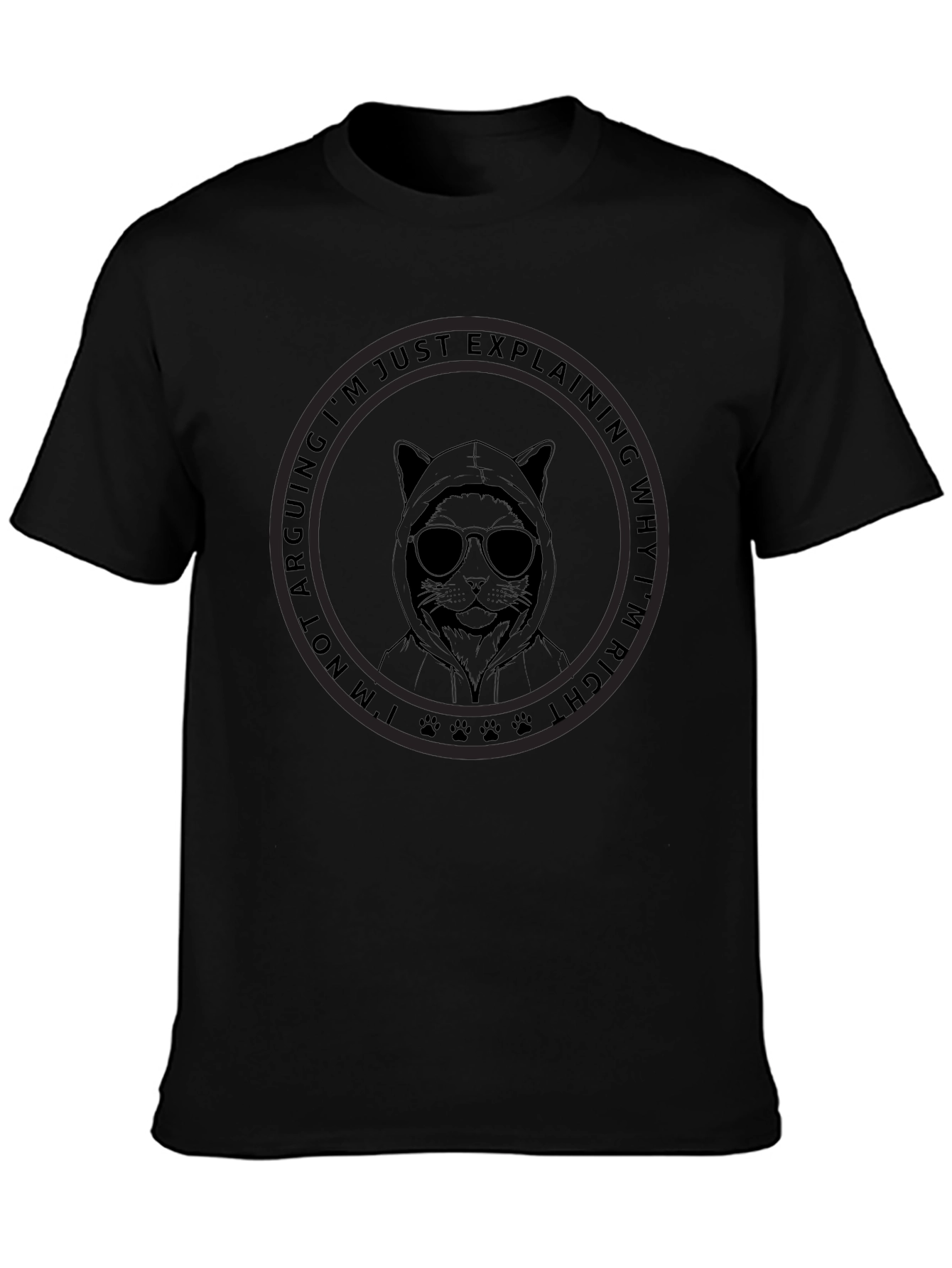Cool Cat Tee: Explaining Why Im Right!