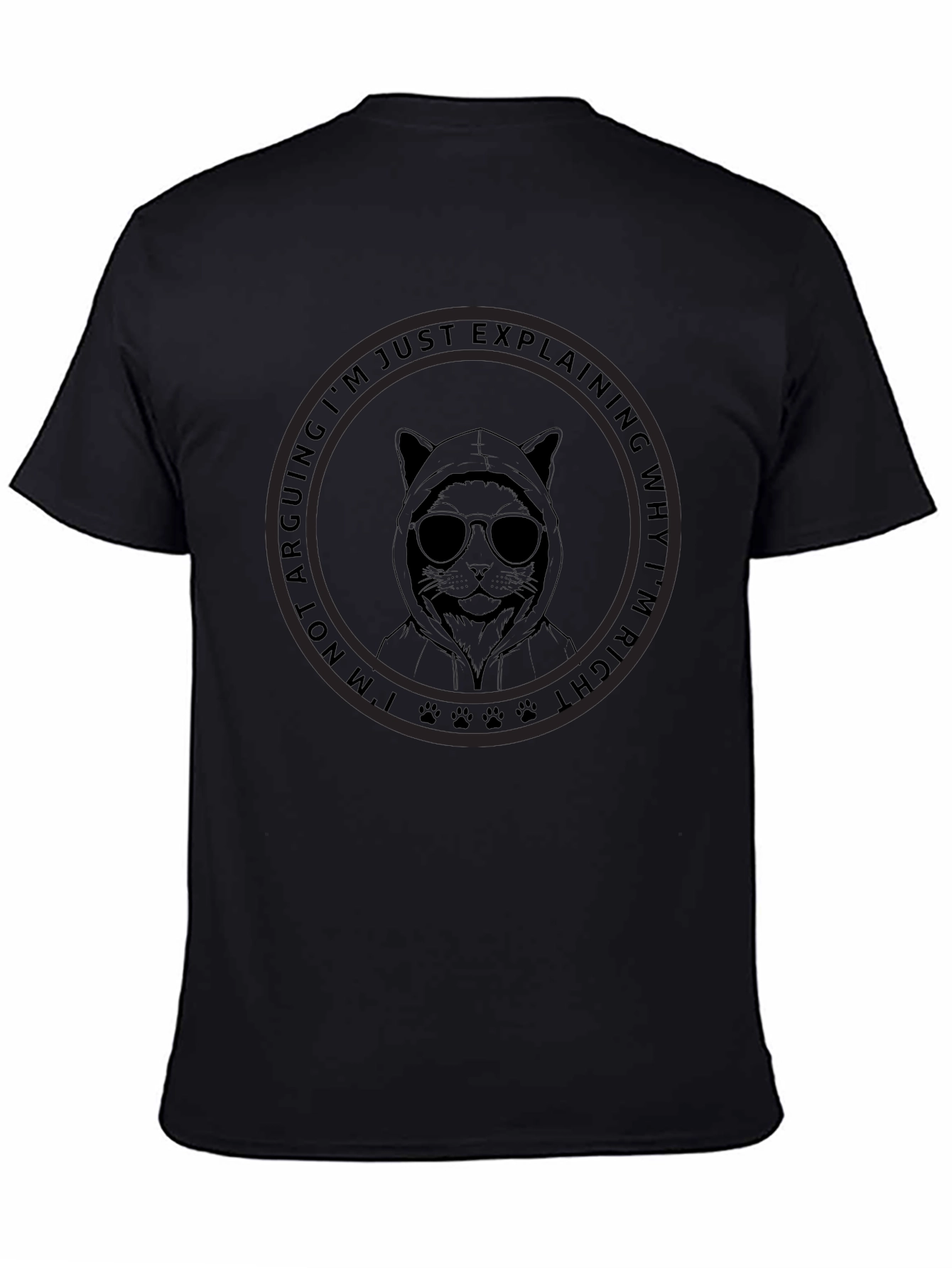 Cool Cat Tee: Explaining Why Im Right!