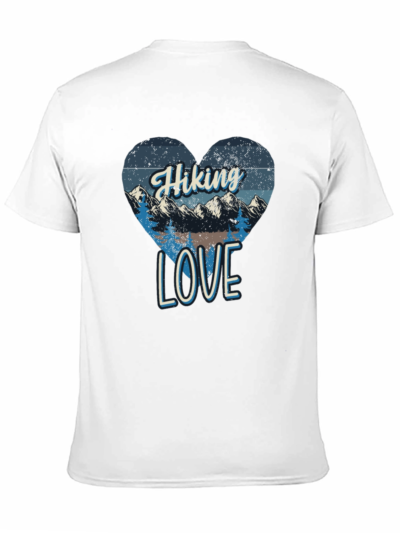 Hiking Love Graphic Tee - Mountain Adventure Shirt
