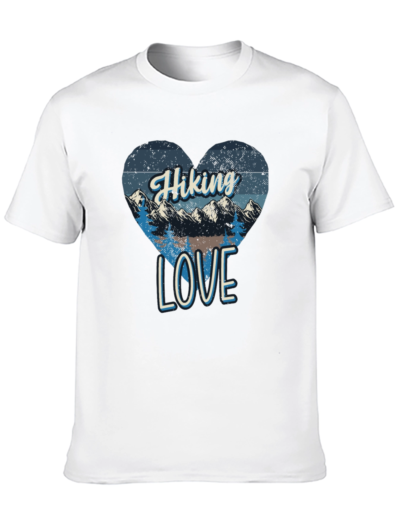 Hiking Love Graphic Tee - Mountain Adventure Shirt