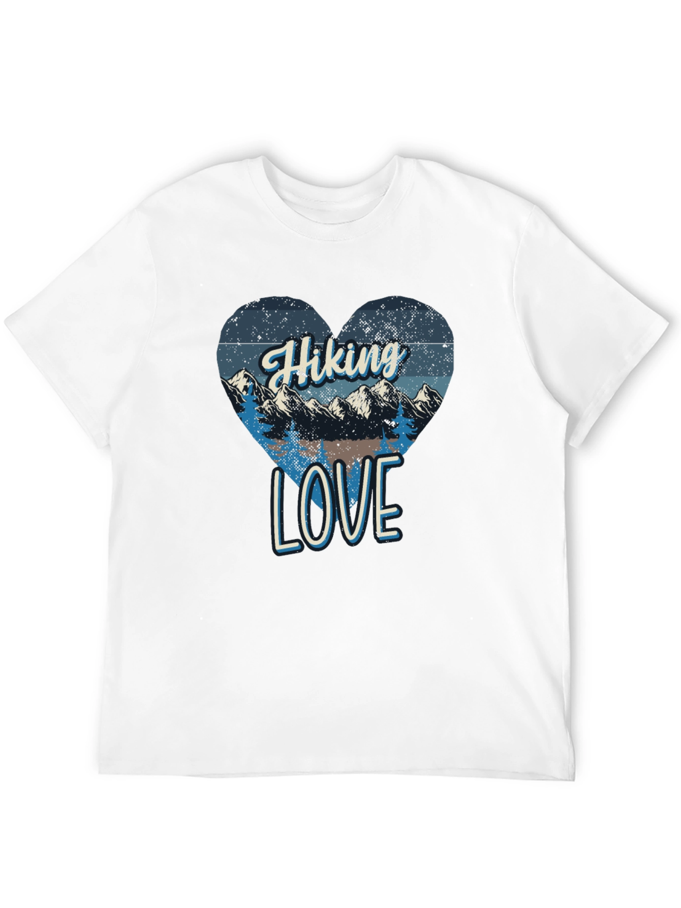 Hiking Love Graphic Tee - Mountain Adventure Shirt