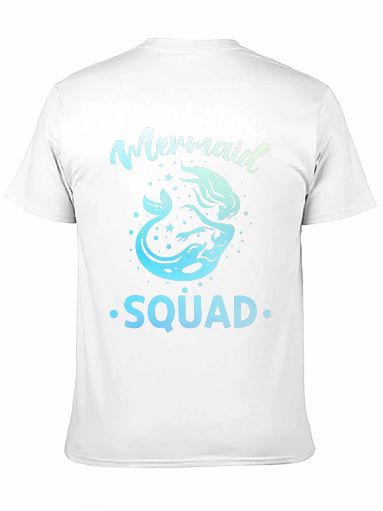 Mermaid Squad Graphic Tee - Black