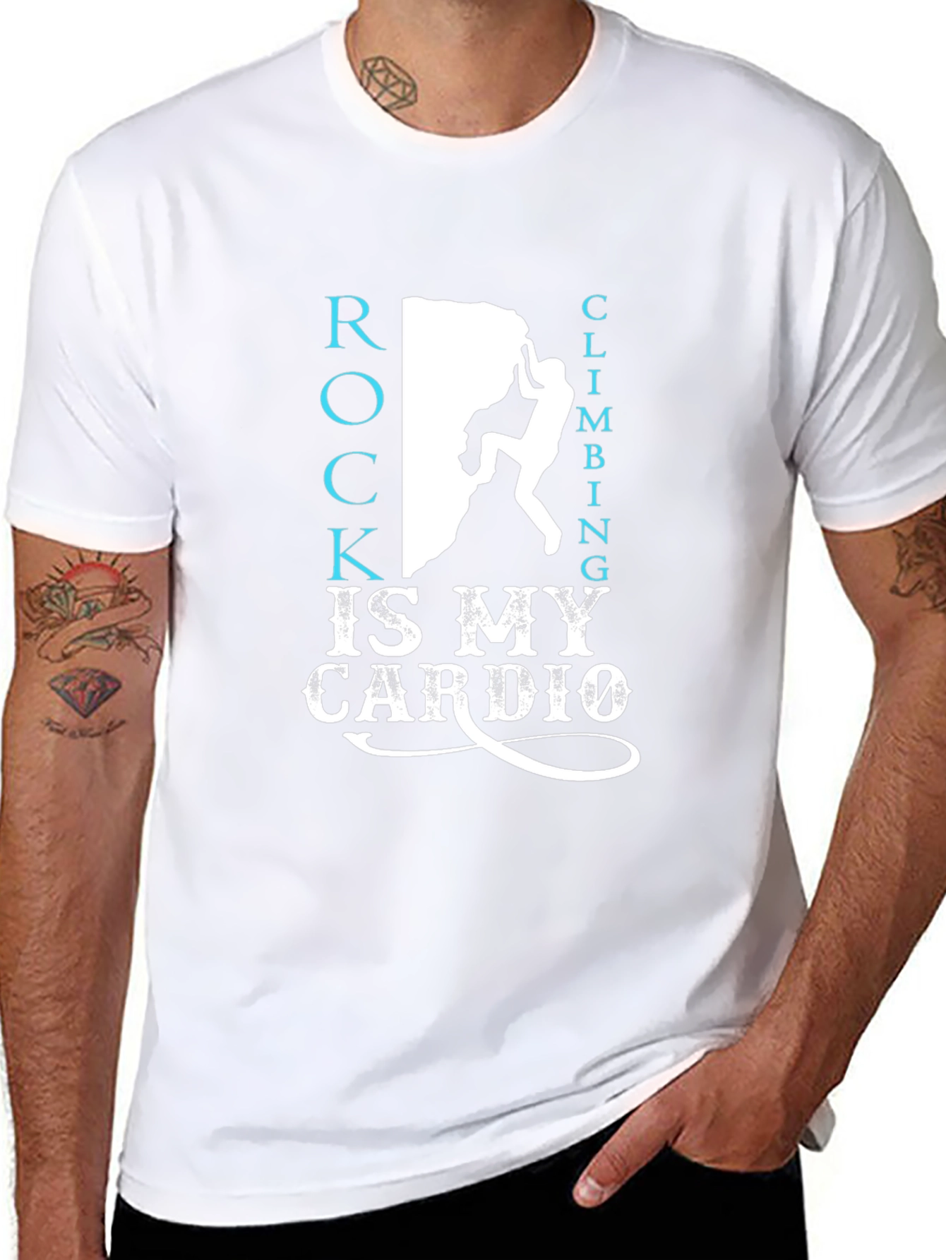 Rock Climbing Is My Cardio T-Shirt