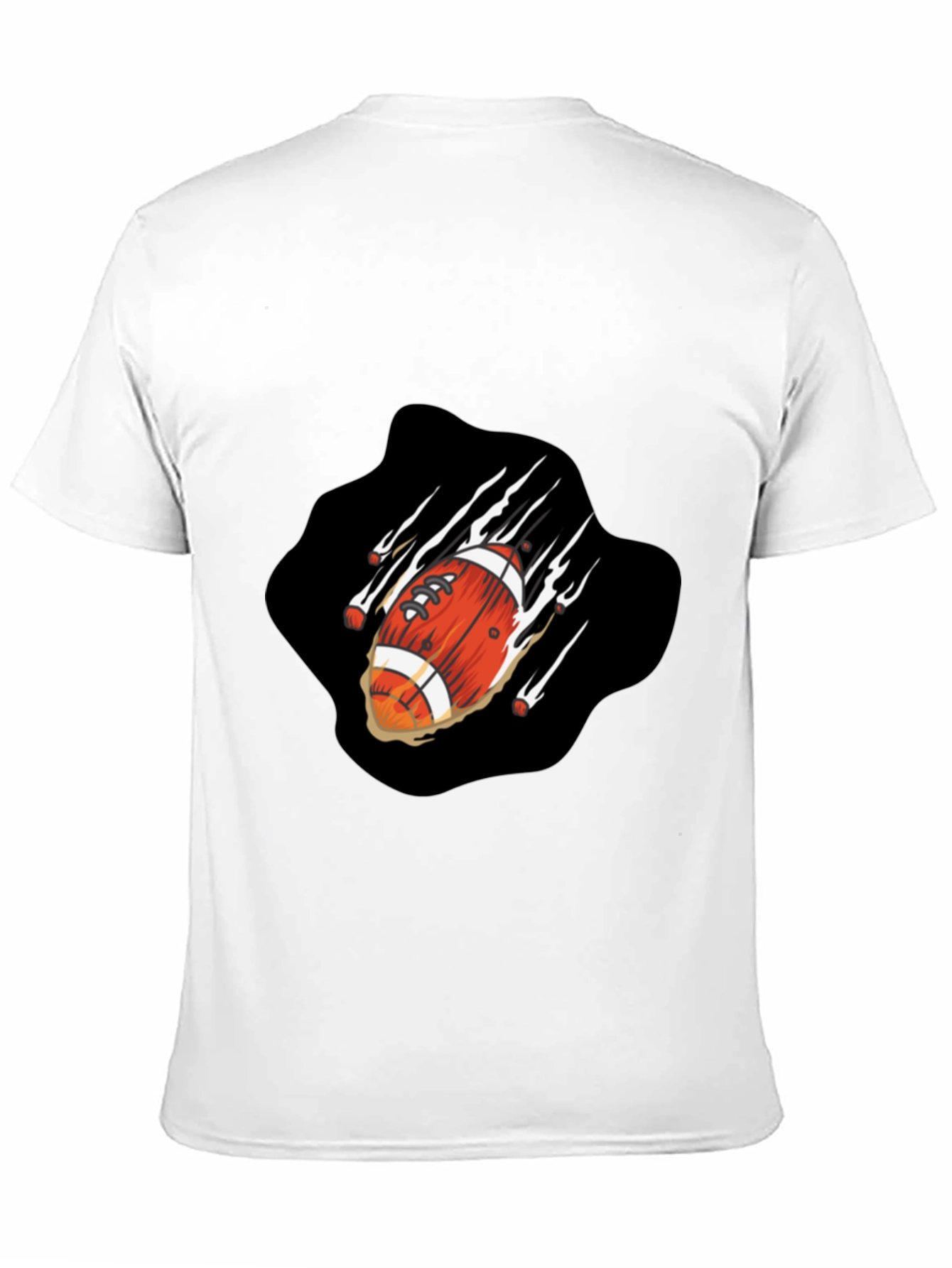 Football T-Shirt - Ripped Design