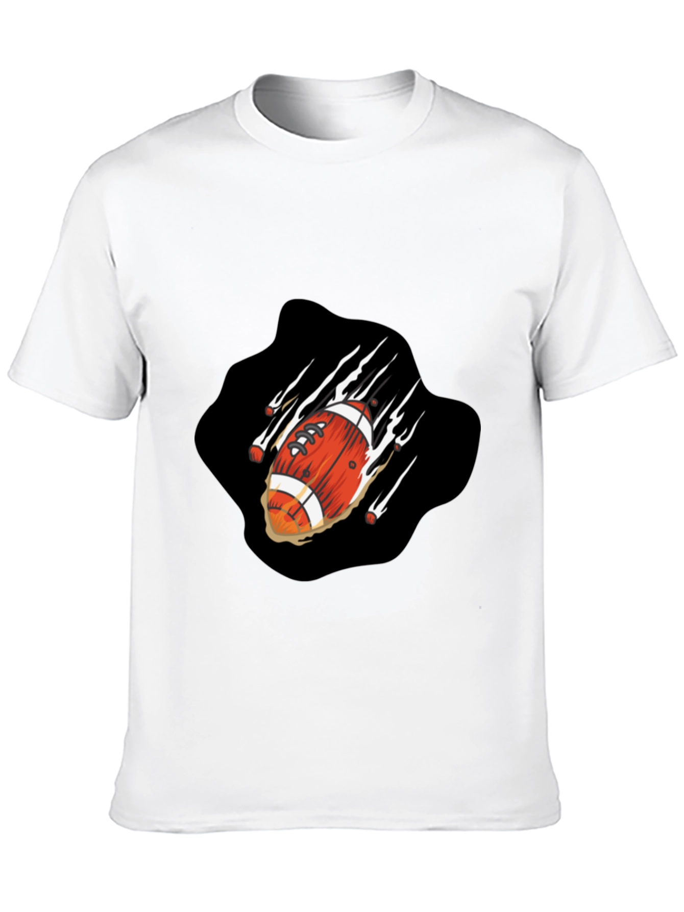 Football T-Shirt - Ripped Design