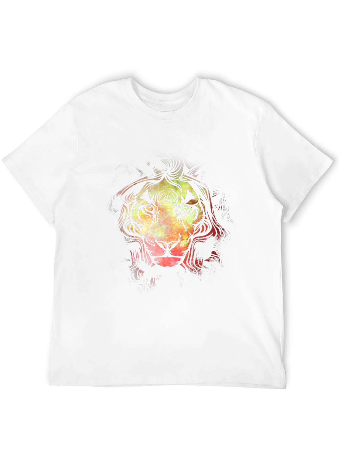 Rasta Lion Graphic Tee - Black