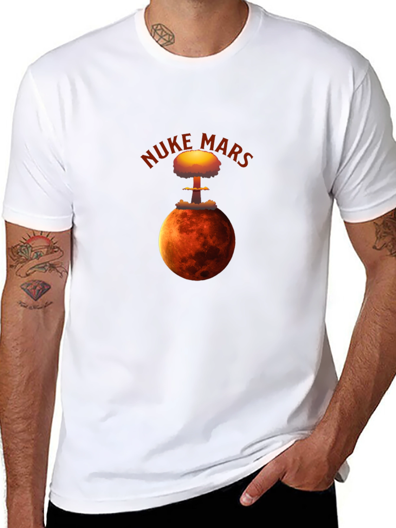 Nuke Mars Graphic T-Shirt