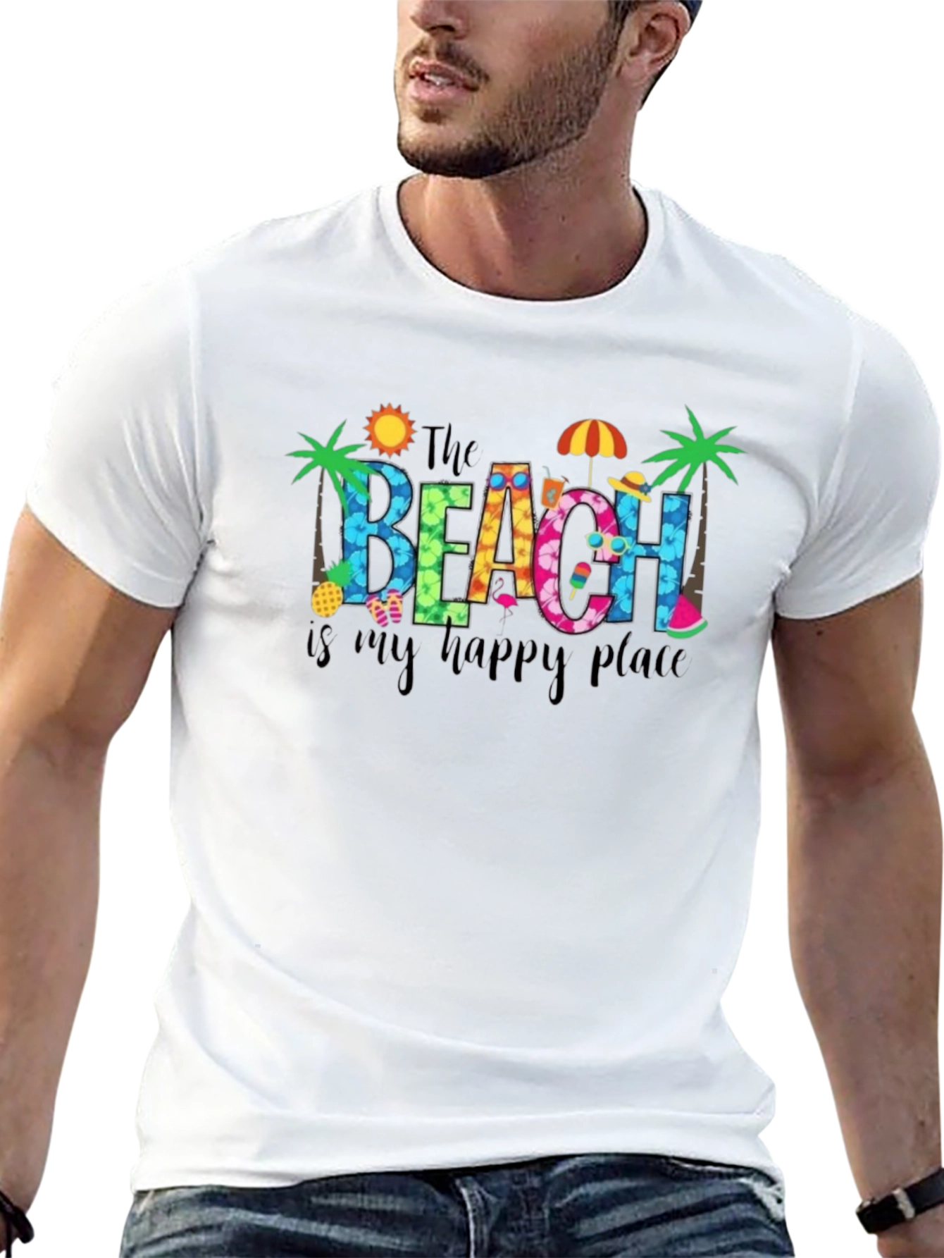 The Beach is My Happy Place T-Shirt