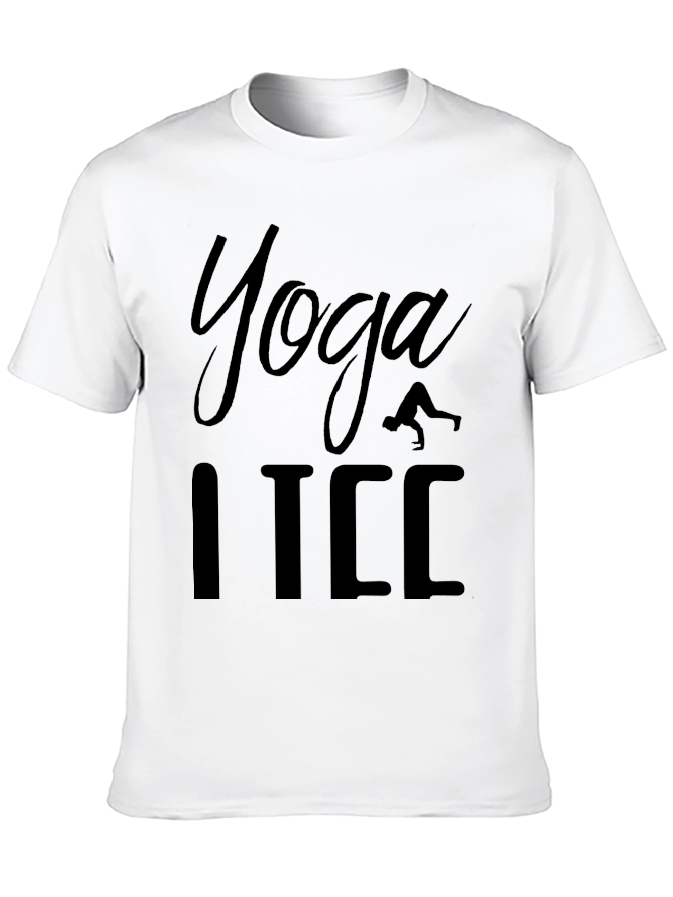 Yoga ITC T-Shirt - Black Graphic Tee