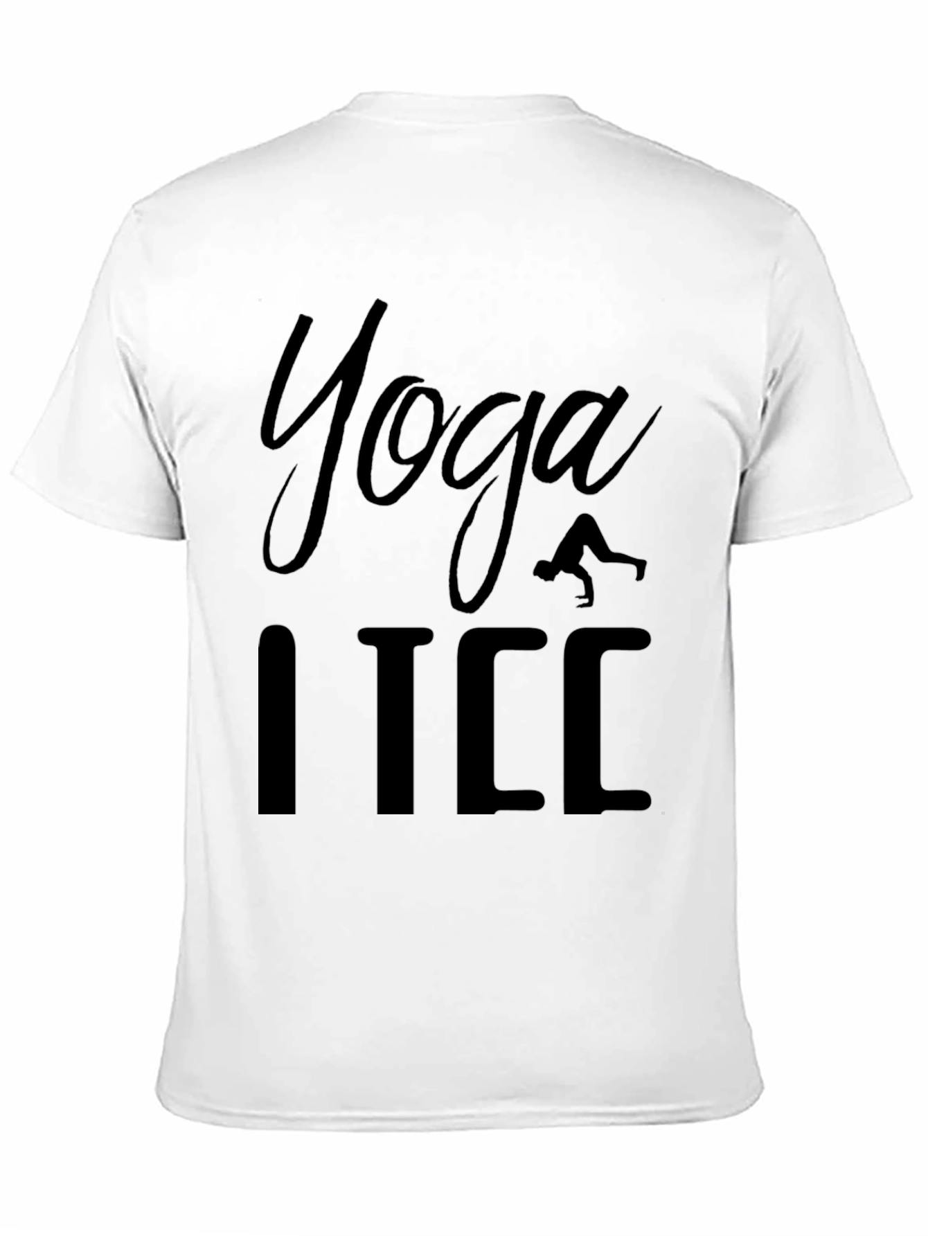 Yoga ITC T-Shirt - Black Graphic Tee