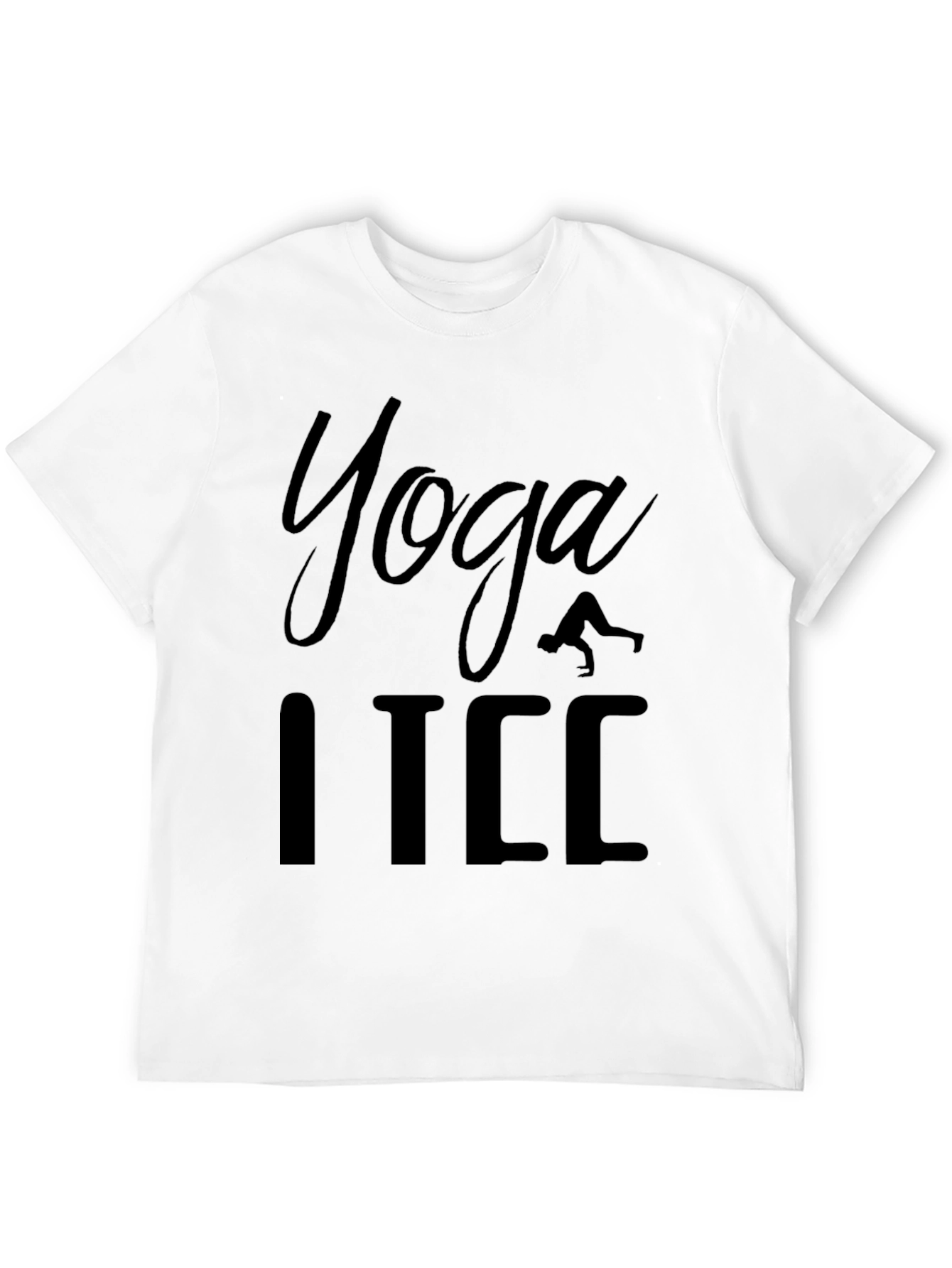 Yoga ITC T-Shirt - Black Graphic Tee