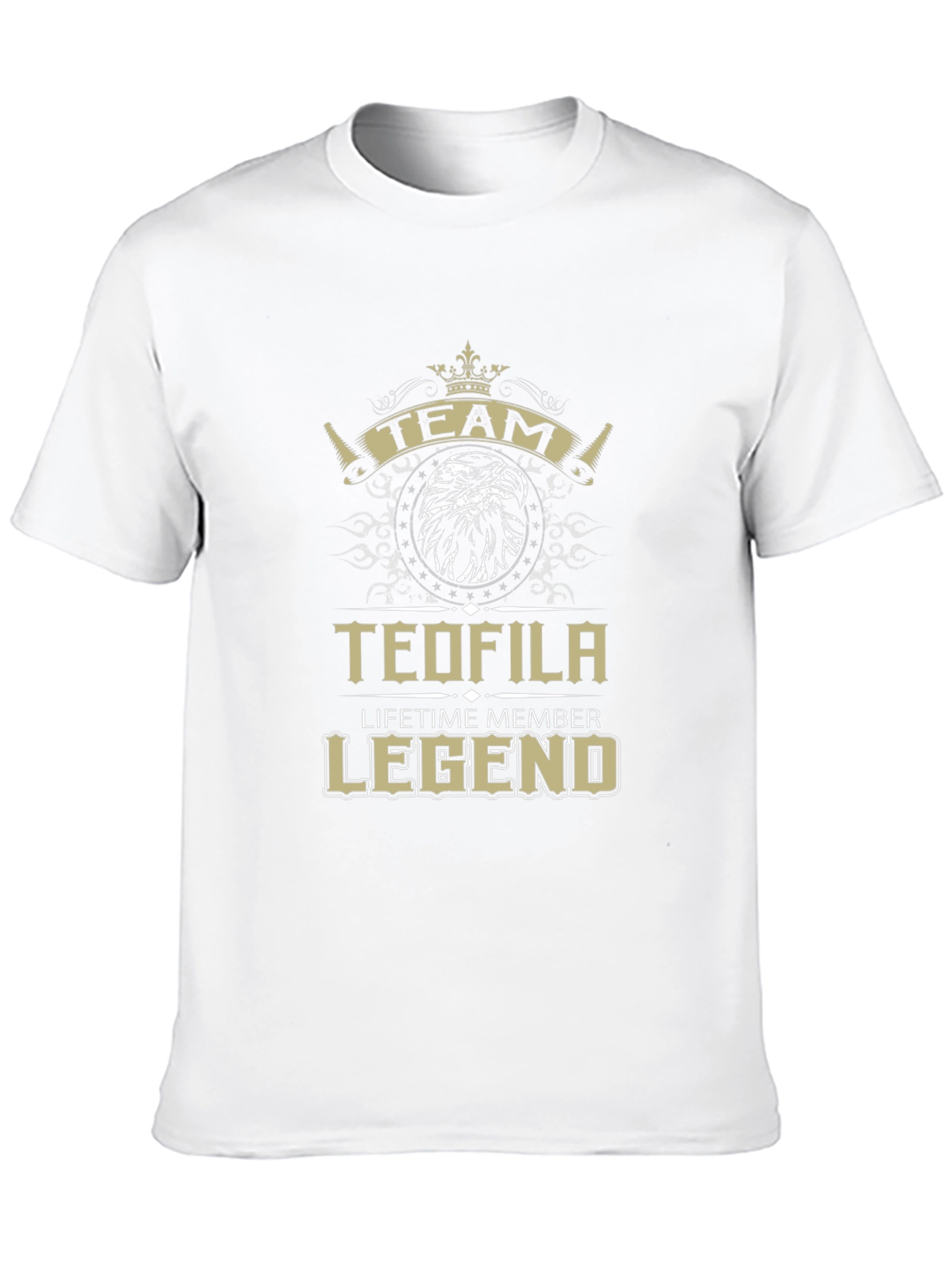 Team Teofila Legend Black Graphic Tee