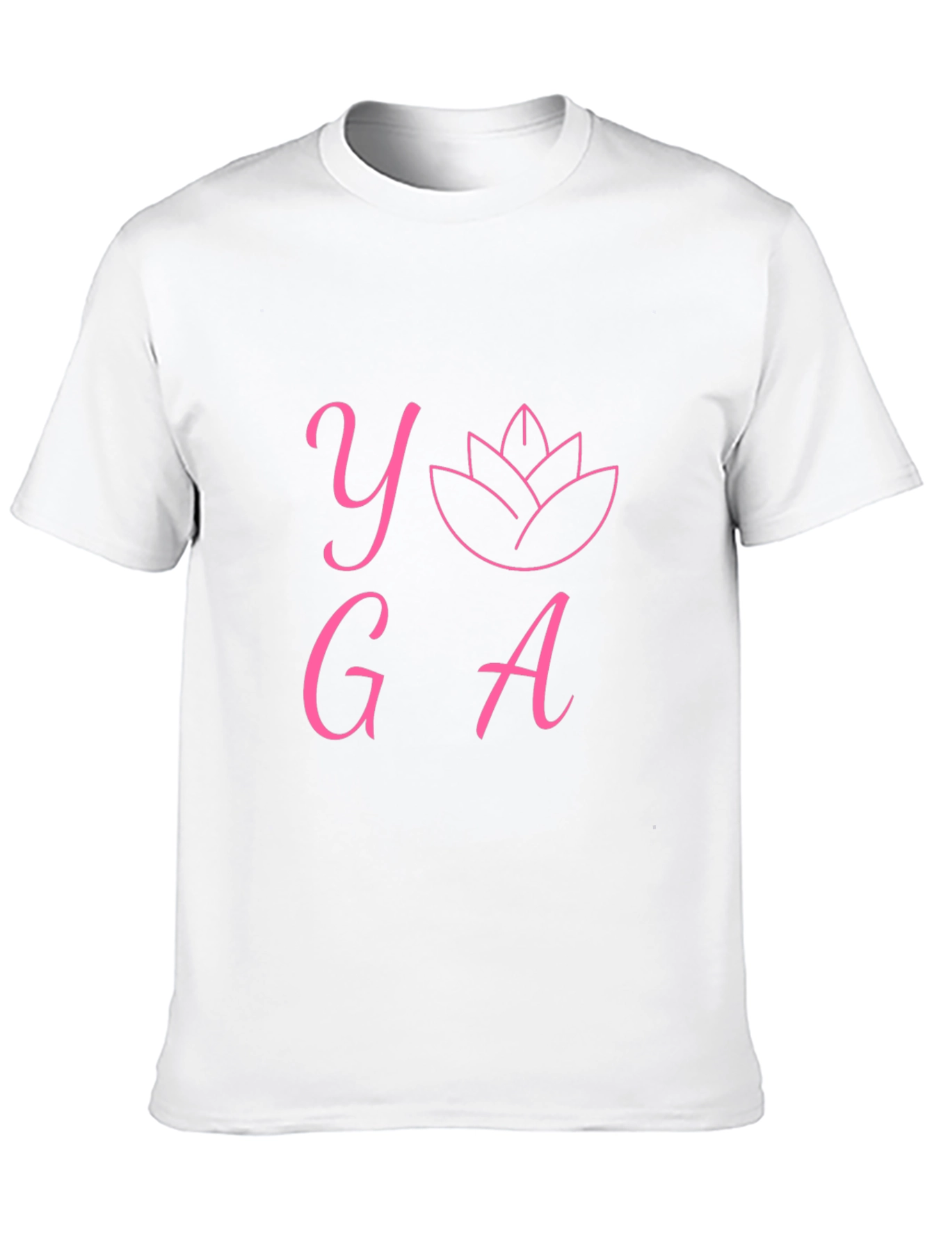 Yoga Graphic Print T-Shirt - Black