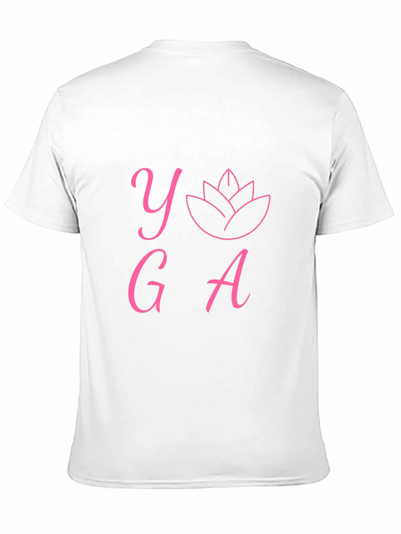 Yoga Graphic Print T-Shirt - Black