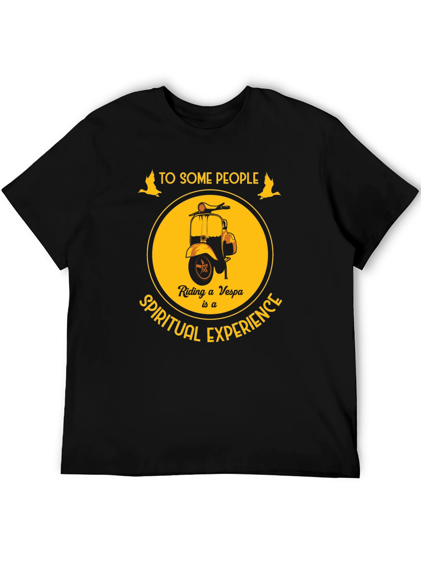 Vespa Spiritual Experience Graphic T-Shirt