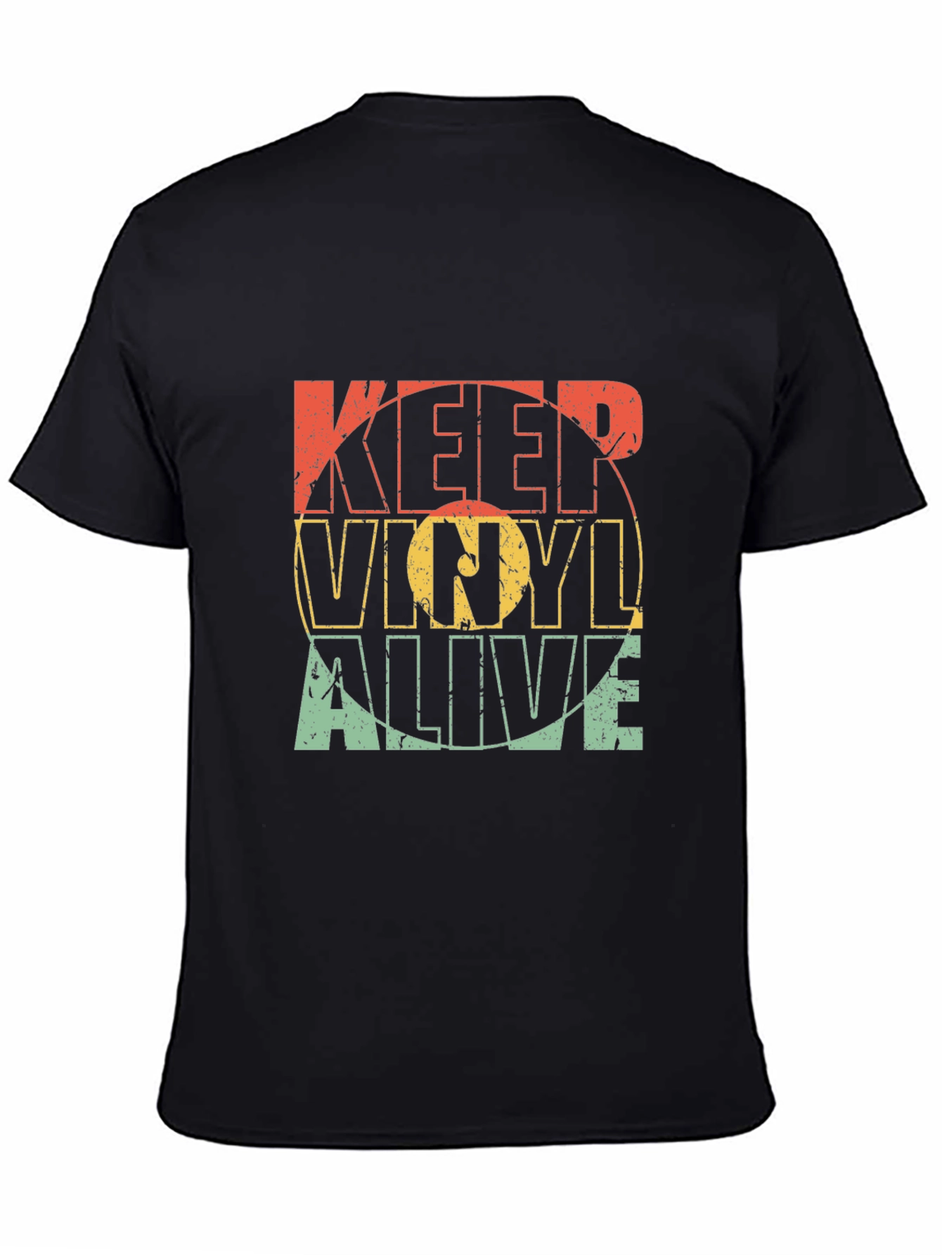 Keep Vinyl Alive Retro Graphic Tee